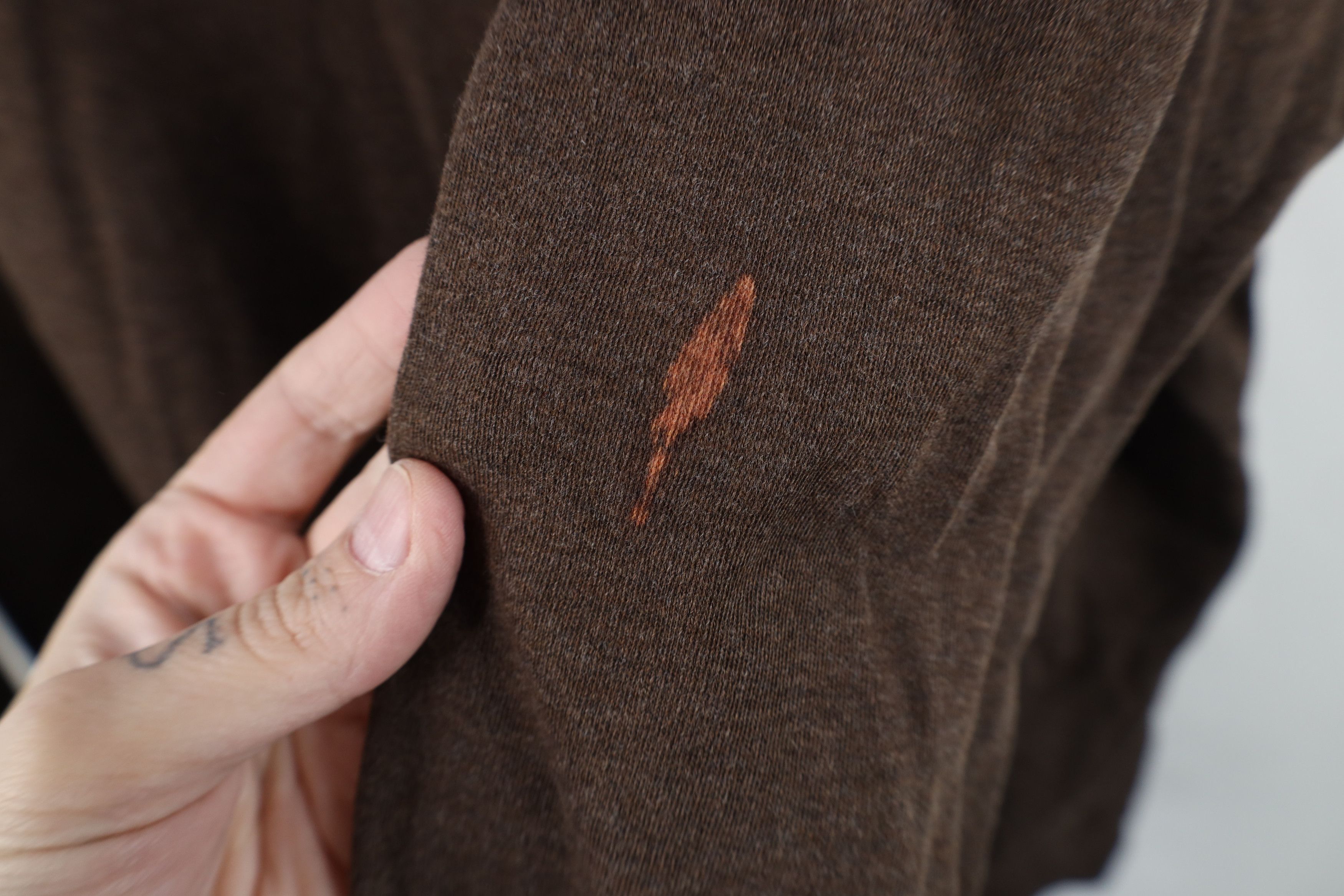 Lands' End Vintage Lands End Cotton Long Sleeve Rugby Polo Shirt Brown Size US XXL / EU 58 / 5 - 4 Thumbnail