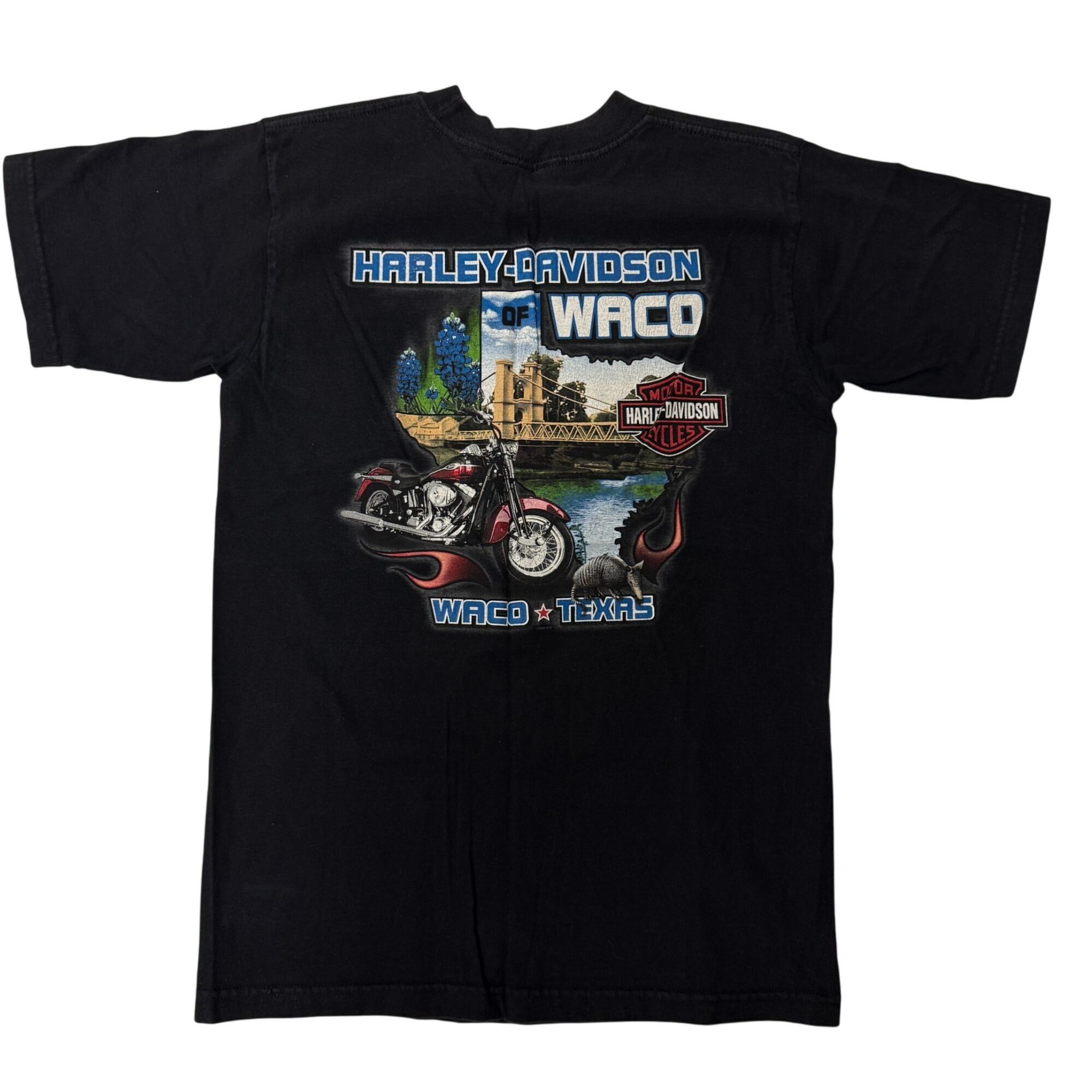 Harley Davidson H-D MOTORCYCLE Waco TEXAS Biker Hill Country River T Shirt M Size US M / EU 48-50 / 2 - 2 Thumbnail