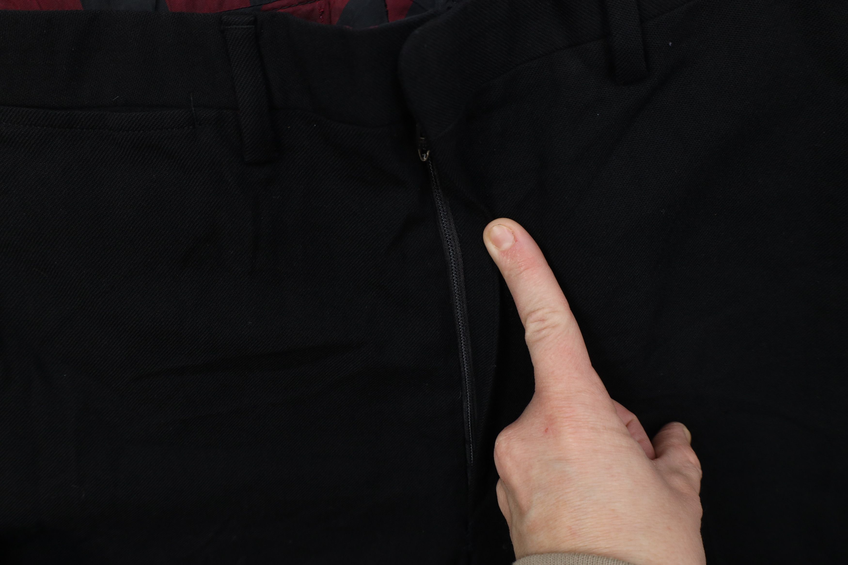 Vintage Vintage 50s Rockabilly Gabardine Wide Leg Chino Pants USA Size US 34 / EU 50 - 6 Thumbnail