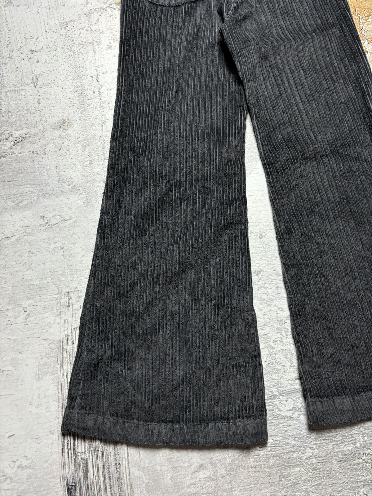 Vintage Flared velvet vintage wide pants Size 26" / US 2 / IT 38 - 6 Thumbnail