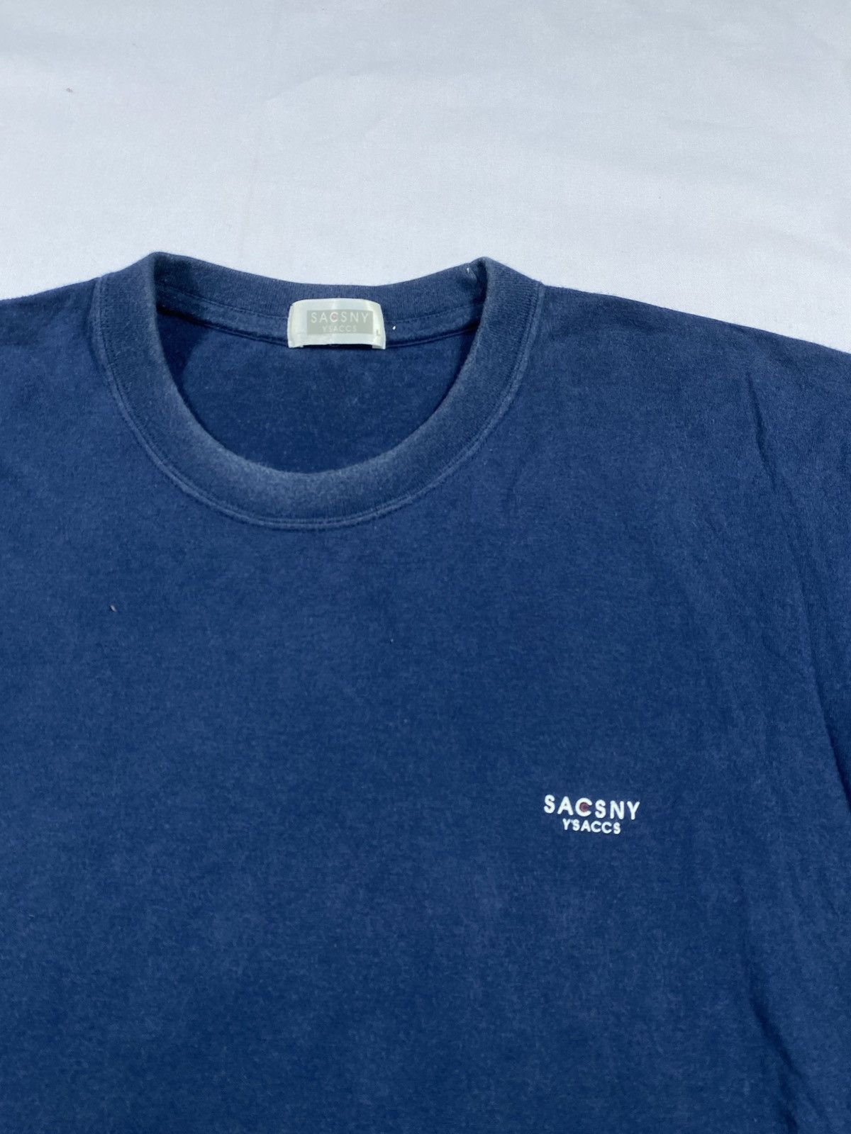 Yohji Yamamoto Yohji Yamamoto Y’sACCS Small logo T-Shirt Size US L / EU 52-54 / 3 - 3 Thumbnail