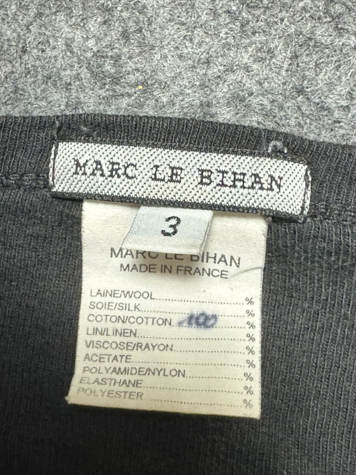 Marc Le Bihan Vintage Marc Le Bihan Longsleeve Tshirt Size US L / EU 52-54 / 3 - 9 Thumbnail