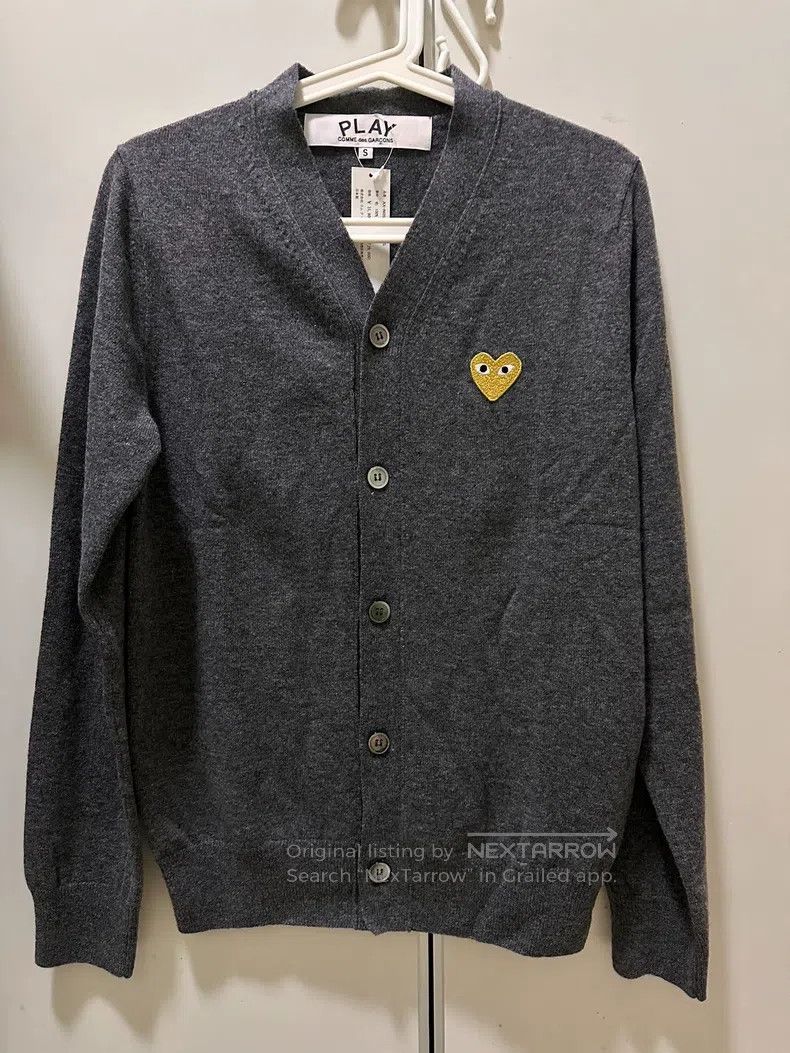 Comme des Garcons Comme Des Garcons Heart Wool Cardigan Size S / US 4 / IT 40 - 6 Thumbnail