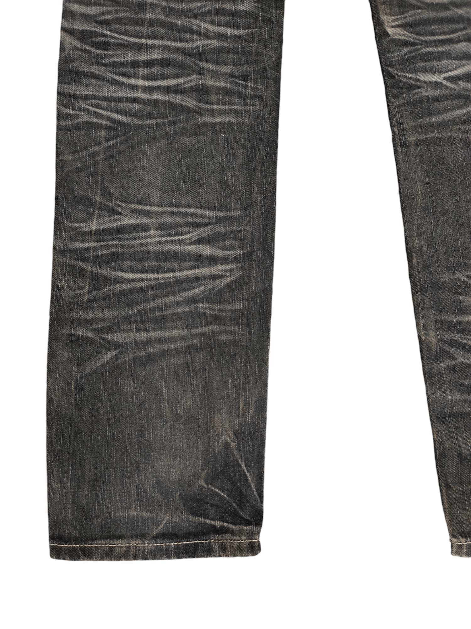 Comme des Garcons × Undercover Vintage Clone Devgru Clawmark Distress Faded Denim Jeans Size US 30 / EU 46 - 15 Thumbnail
