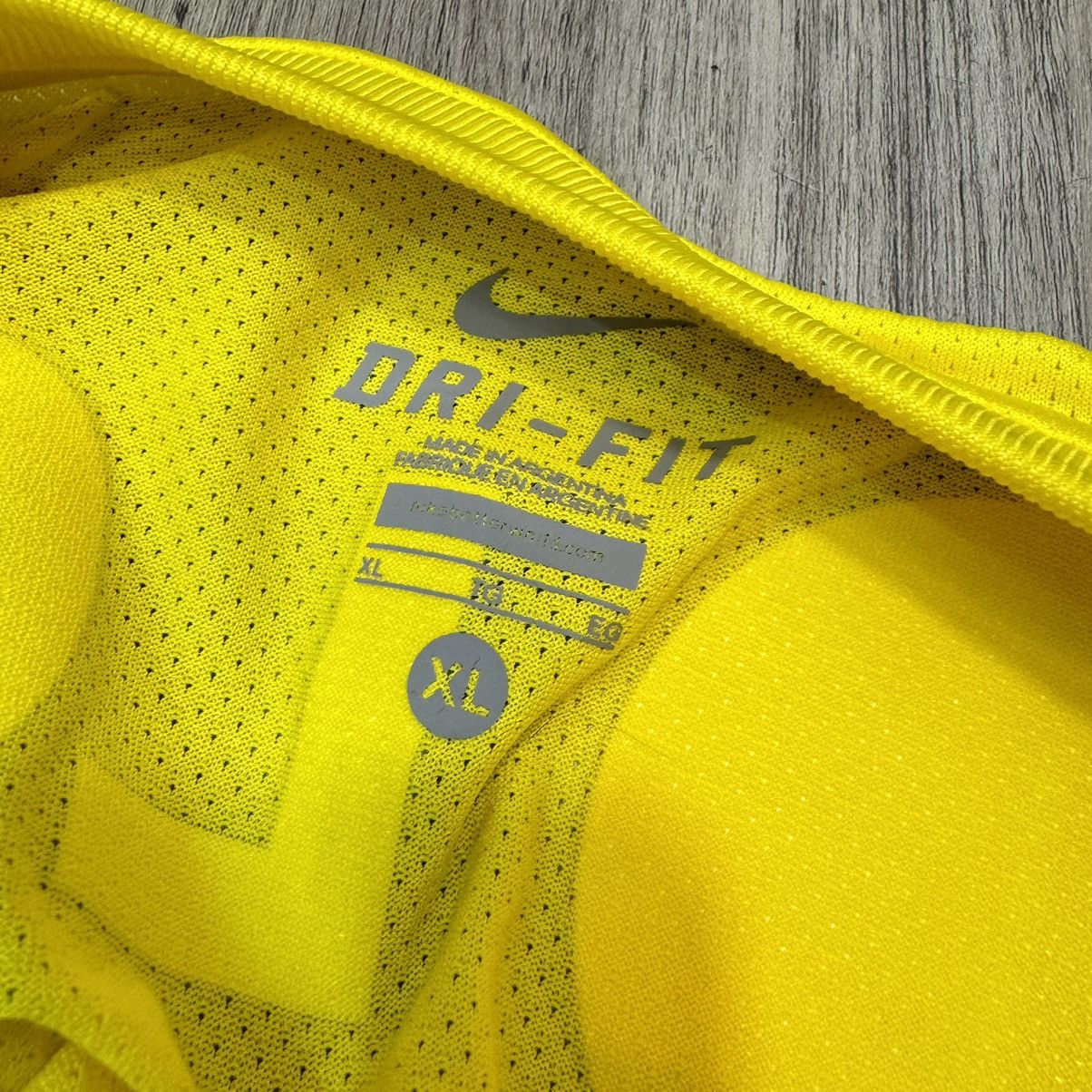 Nike Boca Juniors 11/12 player issue away shirt #5 Battaglia Size US XL / EU 56 / 4 - 13 Thumbnail