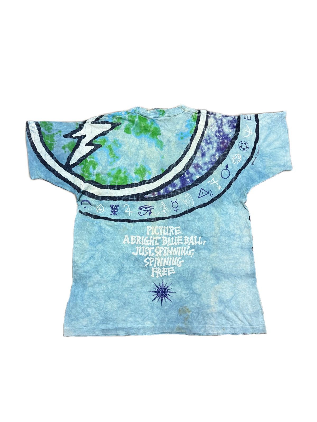 Grateful Dead VINTAGE TIE DYE T-SHIRT THE GREATFUL DEAD RARE Size US XL / EU 56 / 4 - 2 Thumbnail