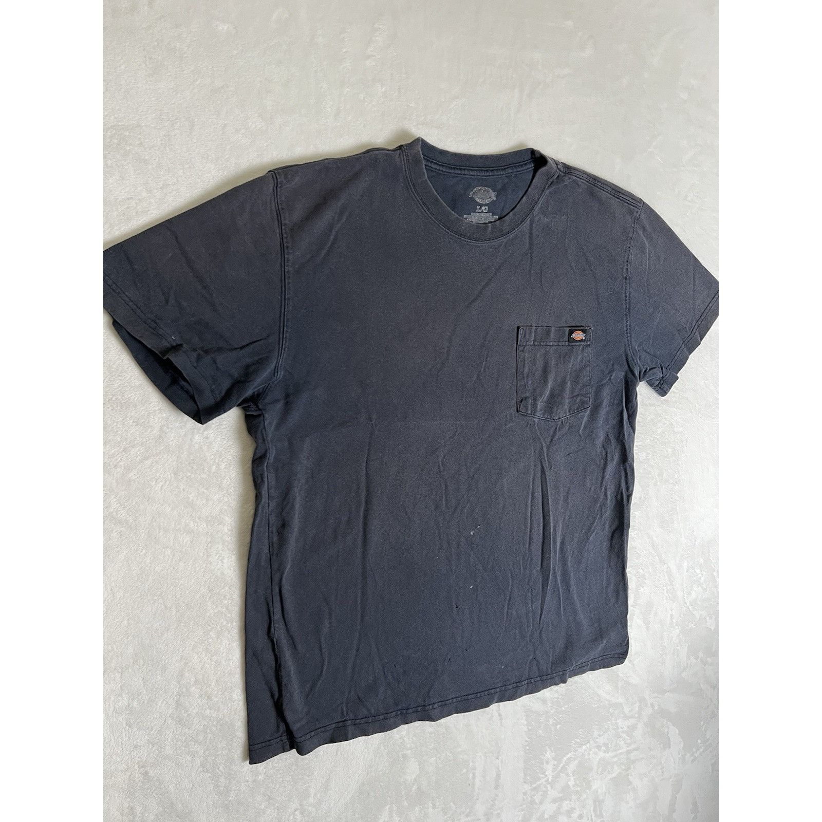 Dickies Vintage Dickies Blue Pocket T-Shirt Size L Blank Work Wear Size US L / EU 52-54 / 3 - 5 Thumbnail
