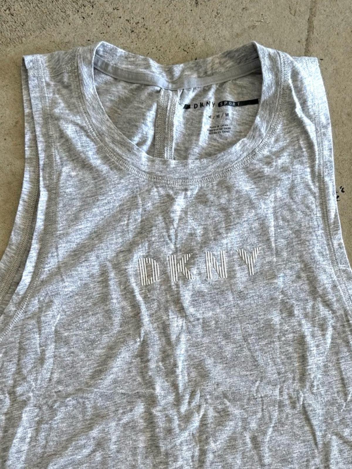 DKNY DKNY Sport / Logo Athletic Tank Top / Gray Size M / US 6-8 / IT 42-44 - 3 Thumbnail