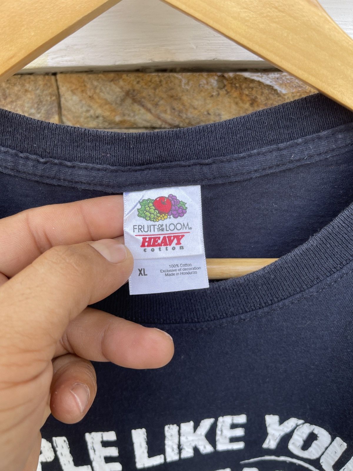Fruit Of The Loom Last Drop🔥Rare🔥Vintage Humor Fuck Finger ERD GRUNGE TEE Size US XL / EU 56 / 4 - 4 Thumbnail