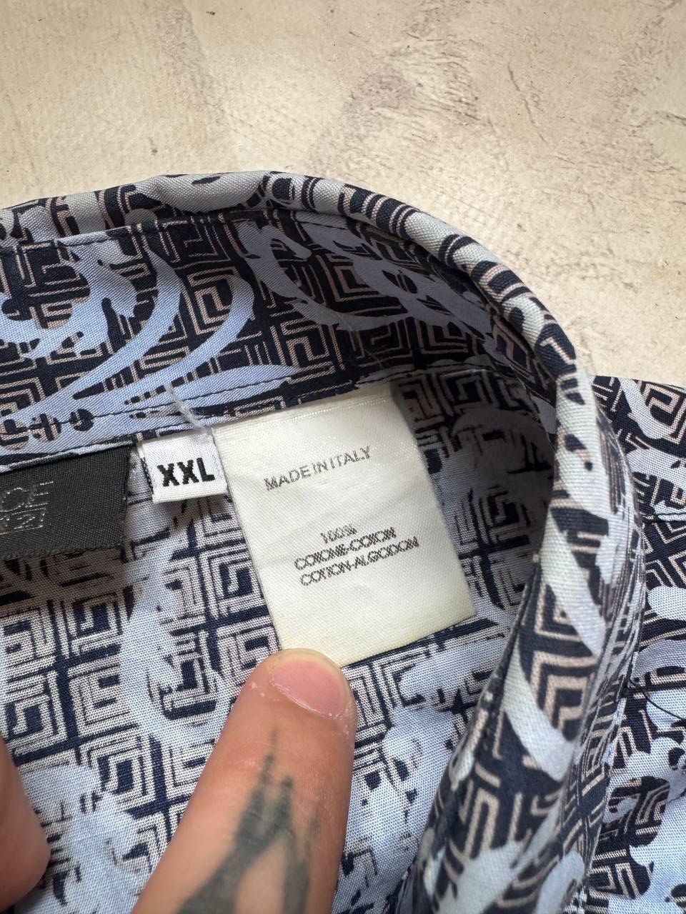 Versace Versace classic v2 monogram shirt button up Size US XXL / EU 58 / 5 - 6 Thumbnail