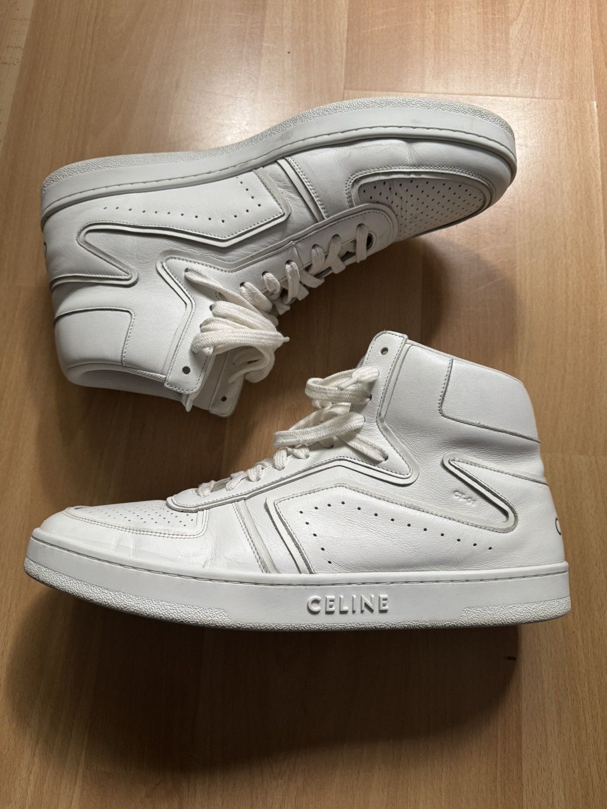 Celine Celine CT-01 Z Trainer High-Top Sneaker Hedi Slimane Size US 10 / EU 43 - 1 Thumbnail