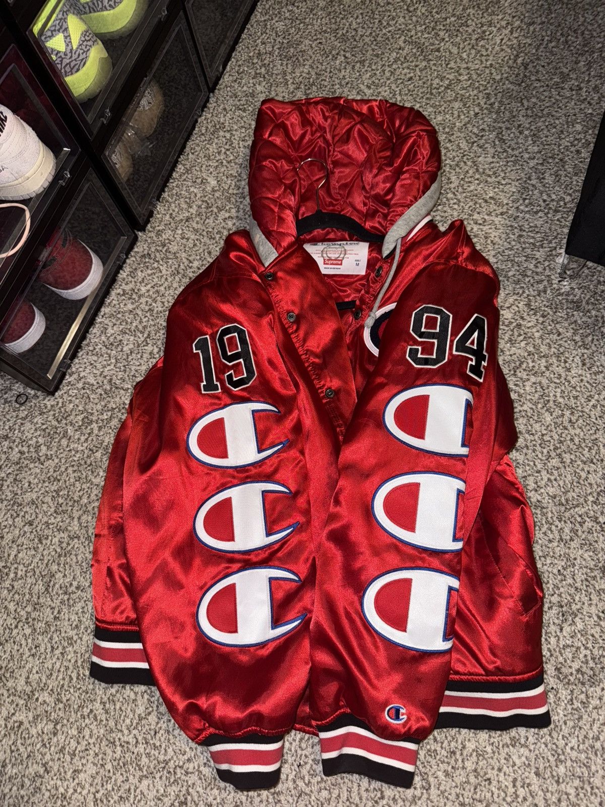 Supreme x Champion コーチジャケット S 赤 Supreme Champion Jacket Red | Grailed
