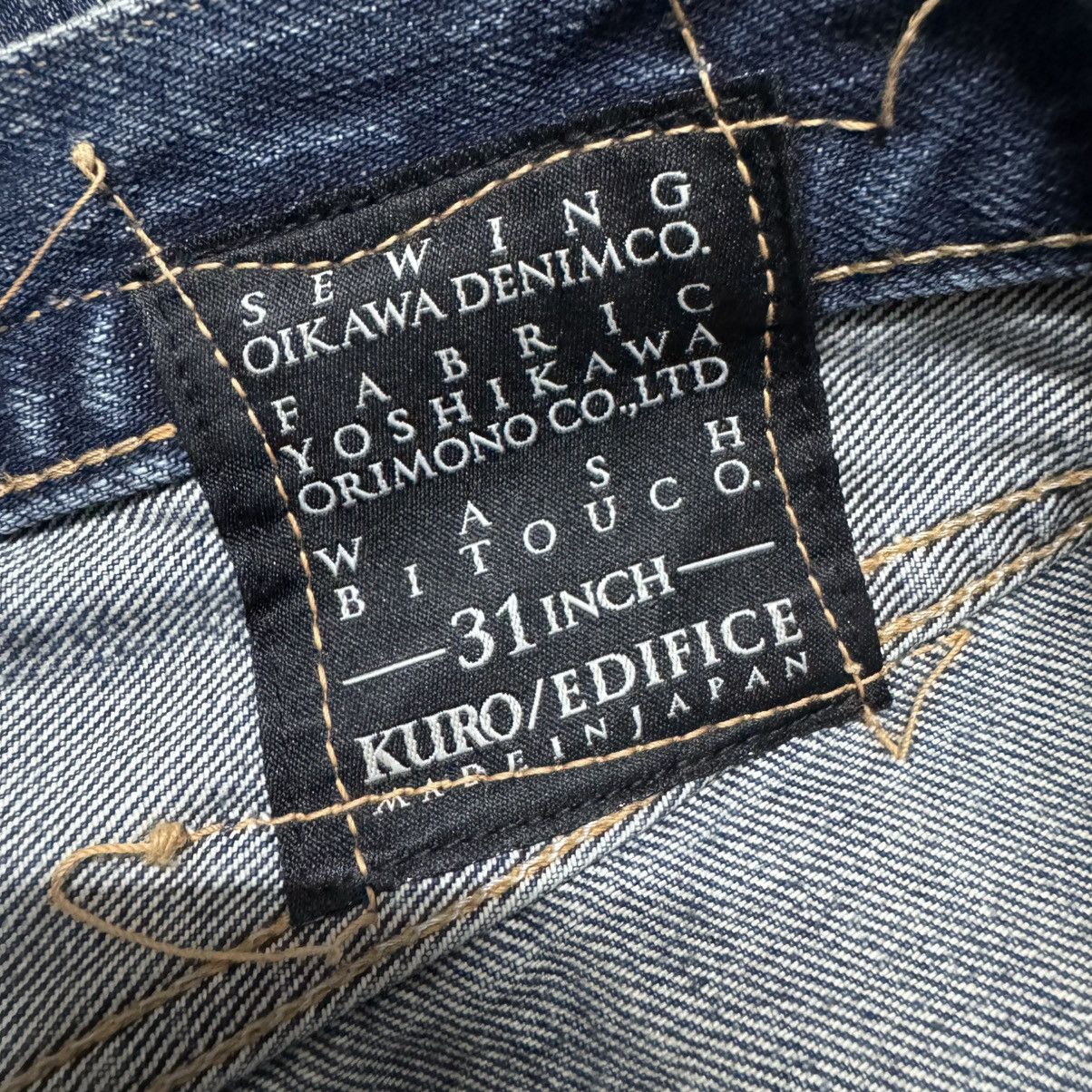 KURO Kuro Distressed Denim Selvedge Jeans Size US 32 / EU 48 - 22 Thumbnail