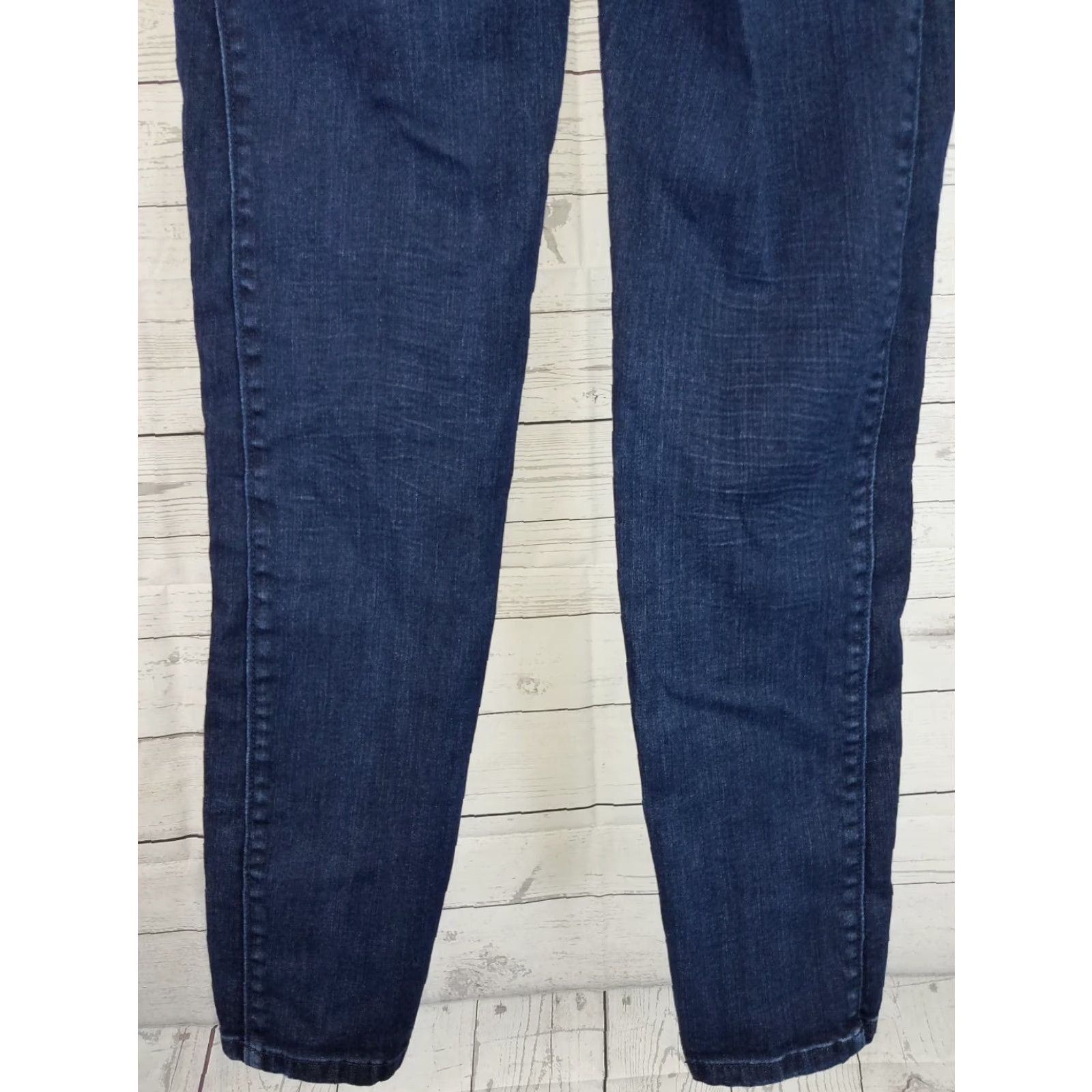 Vintage Cache Womens Jeans Skinny Dark Wash Sz 4 - Caché - Denim Cotton Blend - 70% Cotton - Regular - Womens - Jeans - Skinny - Dark Wash - Size 4 Size 27" / US 4 / IT 40 - 4 Thumbnail