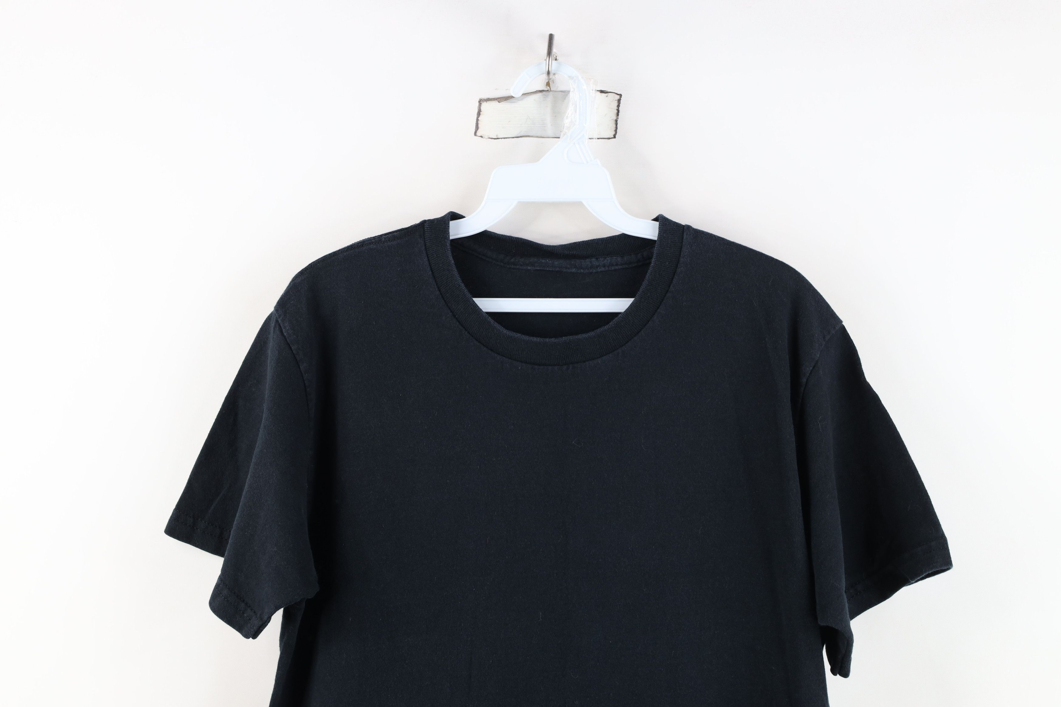 Vintage Vintage 90s Y2K Streetwear Short Sleeve T-Shirt Black Cotton Size US S / EU 44-46 / 1 - 2 Thumbnail