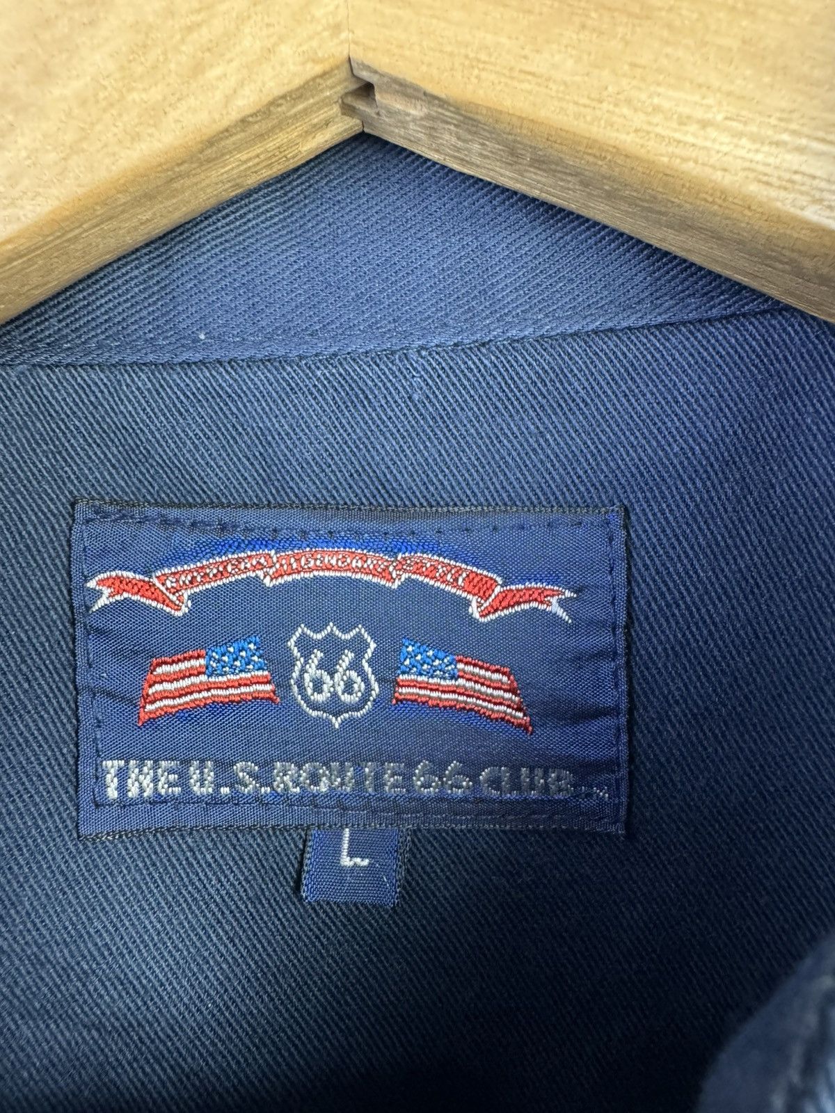Route 66 Vintage Route 66 Stamp Button Ups Down Shirt Size US L / EU 52-54 / 3 - 5 Thumbnail