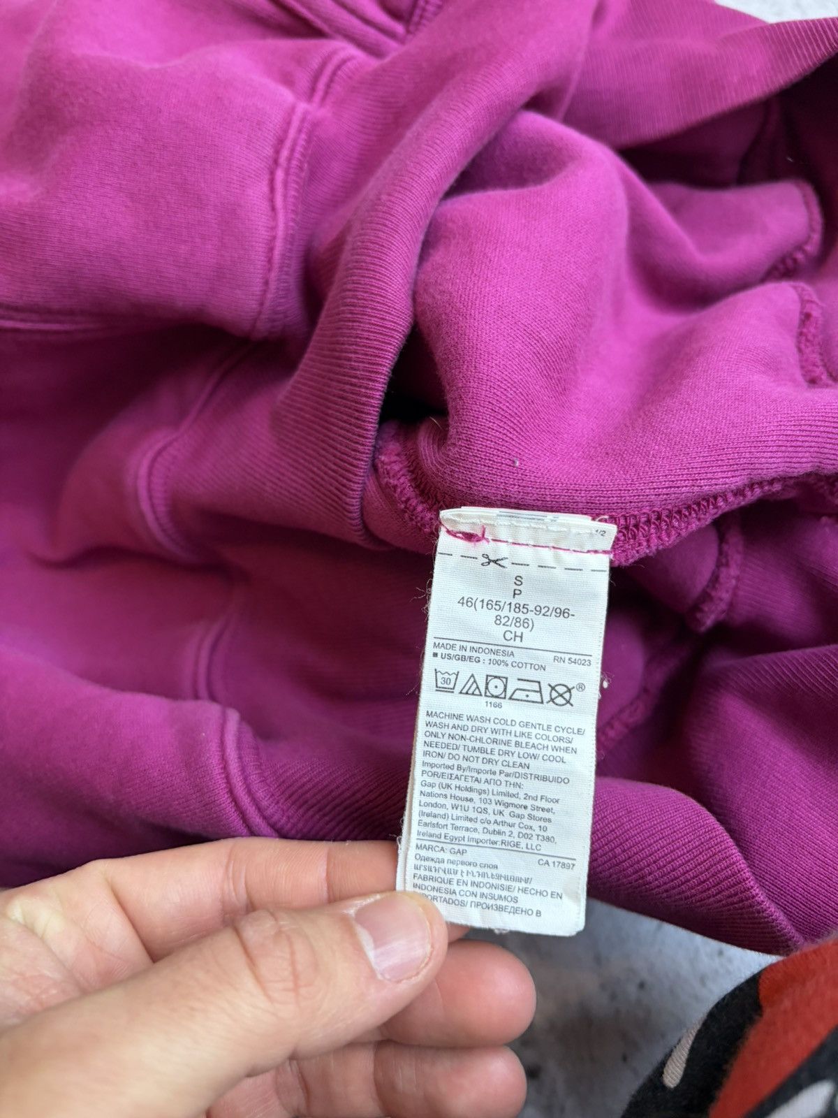Gap × Yeezy Yeezy gap purple double layer hoodie graduation kanye Size US S / EU 44-46 / 1 - 6 Thumbnail