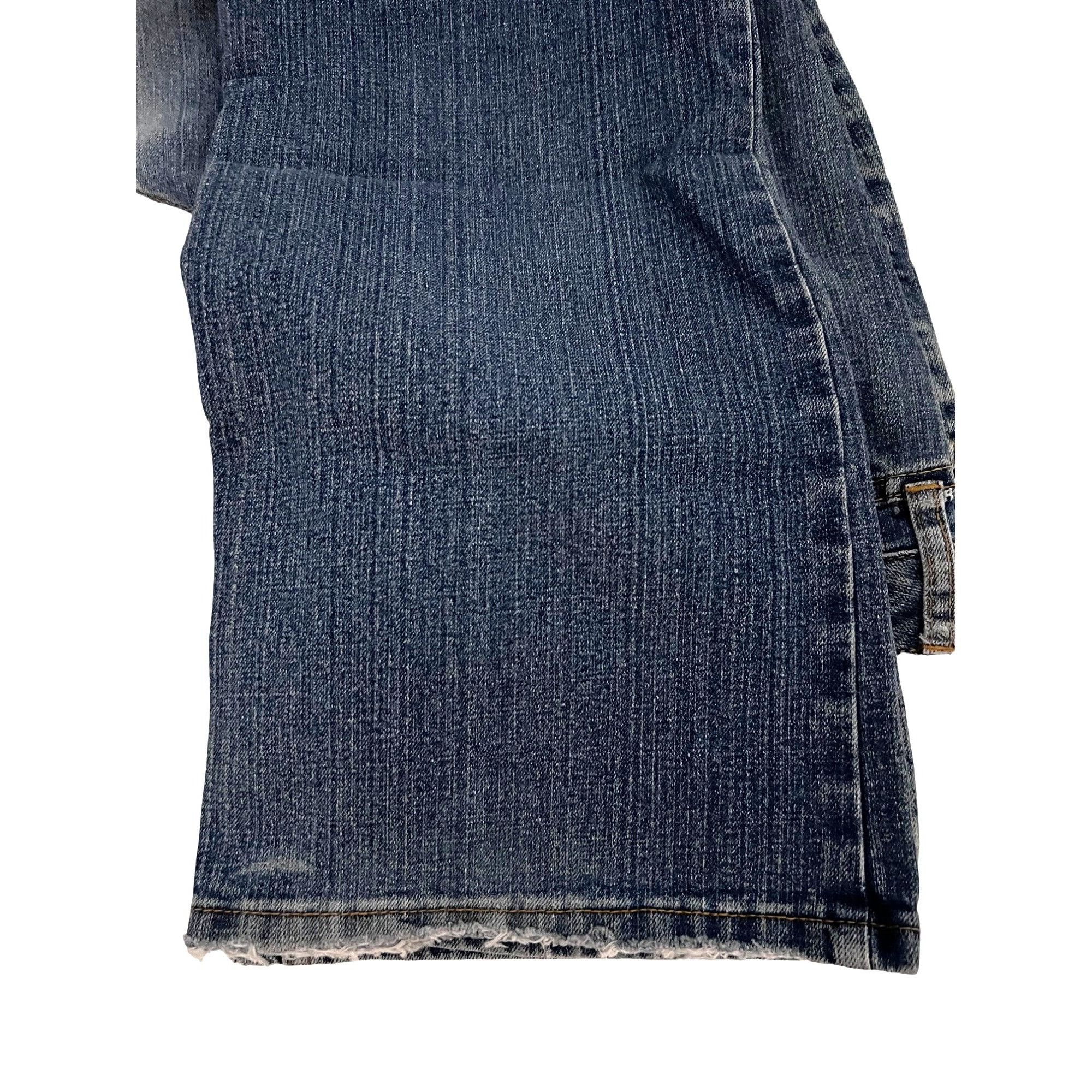 American Rag American Rag Blue Denim Distressed Bootcut Jeans Plus 13S Me Size 36" / US 14 / IT 50 - 6 Thumbnail