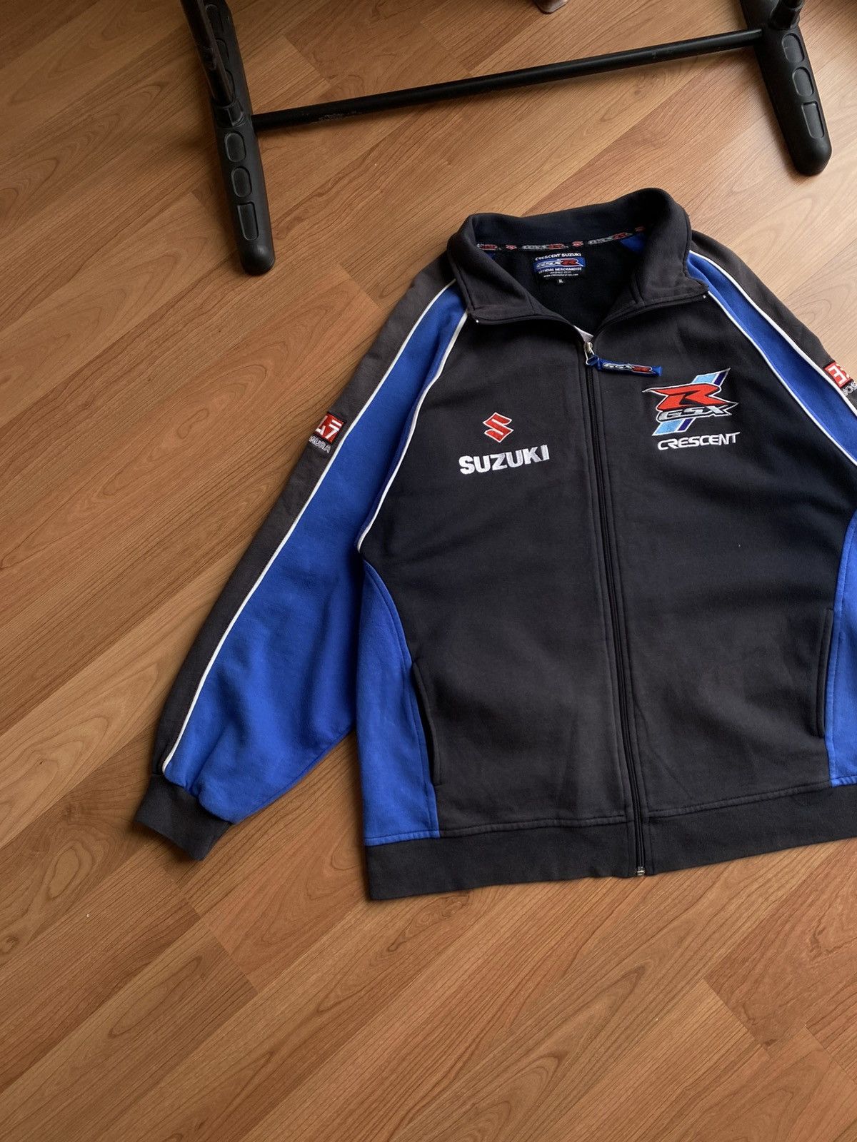 Other Suzuki Crescent Vintage Racing Moto Track Jacket Sz XL Size US XL / EU 56 / 4 - 3 Thumbnail