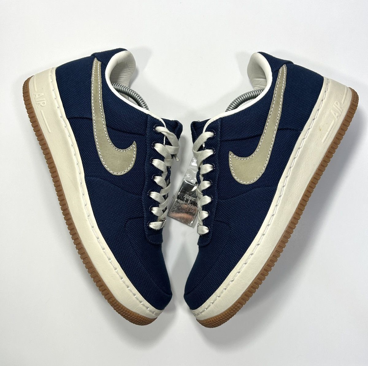 Nike × Supreme × Vintage Nike Air Force 1 Low Supreme ‘07 ‘Midnight Navy’ Size: 9.5 Size US 9.5 / EU 42-43 - 2 Thumbnail