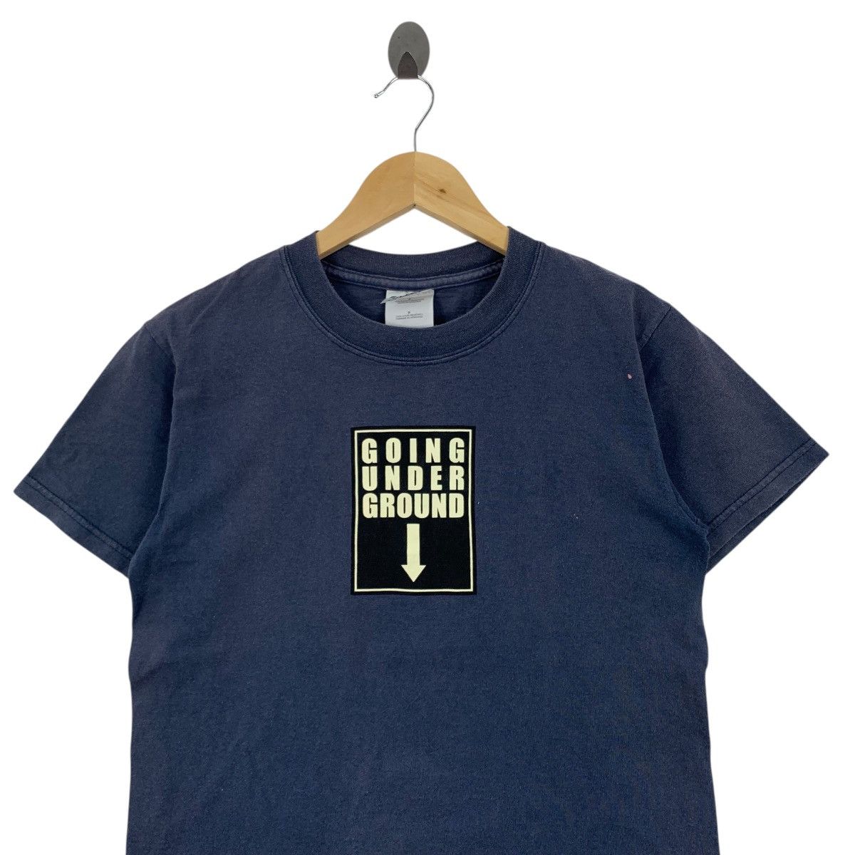 Vintage Vintage 90s GOING UNDER GROUND Japan Rock Band Tshirt Size US S / EU 44-46 / 1 - 2 Thumbnail