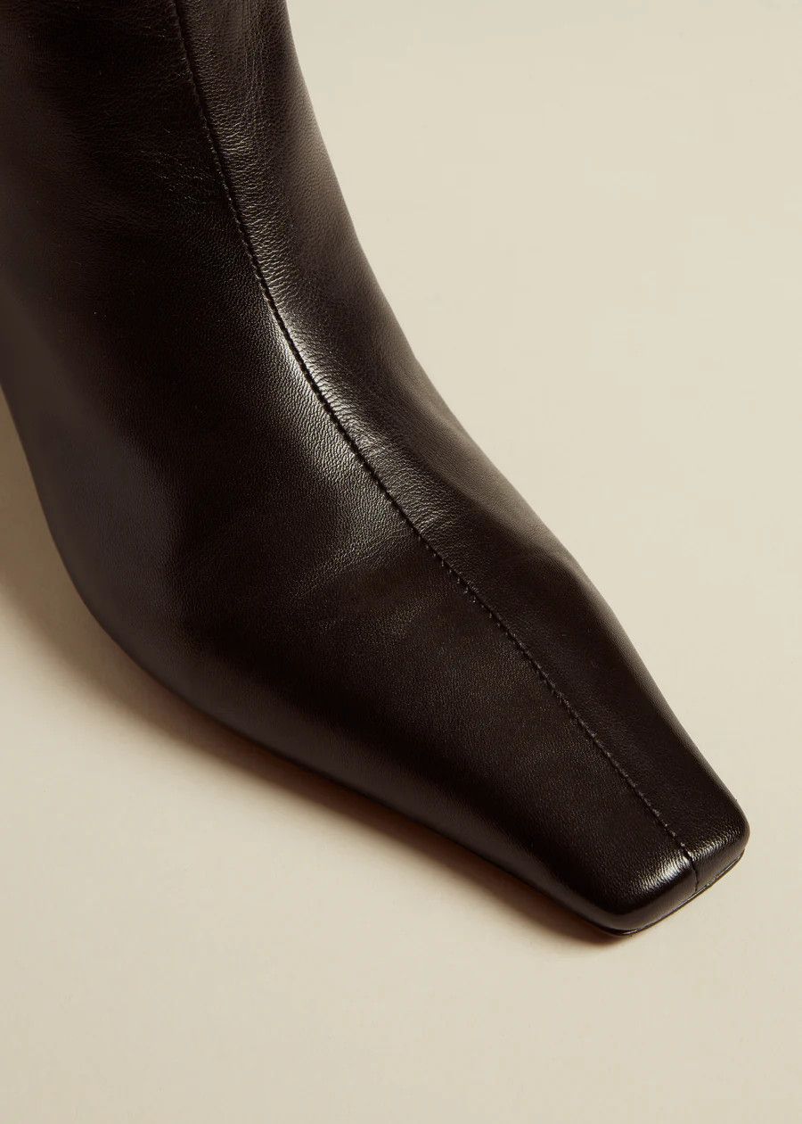 KHAITE o1s22i1n0724 Davis Knee-high Boots in Black Size US 6 / IT 36 - 3 Thumbnail