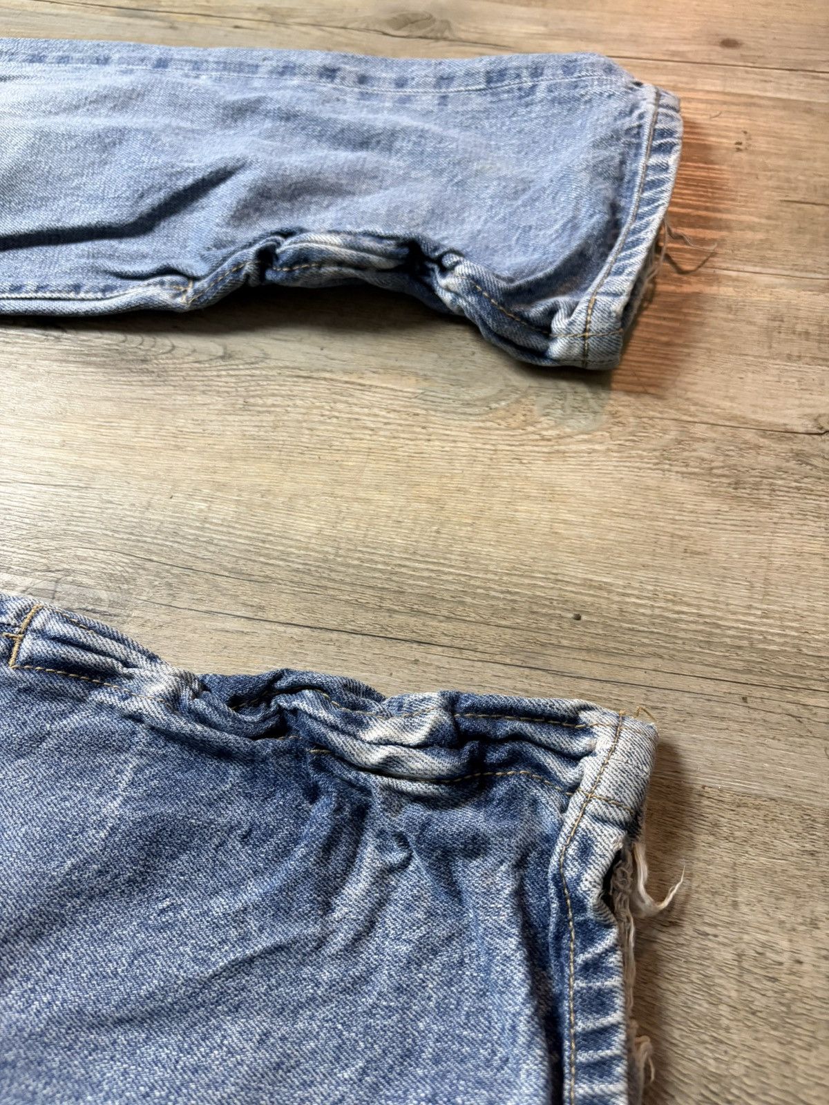 Dsquared2 2005 DSquared2 Fucker Baggy distressed Denim Jeans Italy Size US 30 / EU 46 - 8 Thumbnail