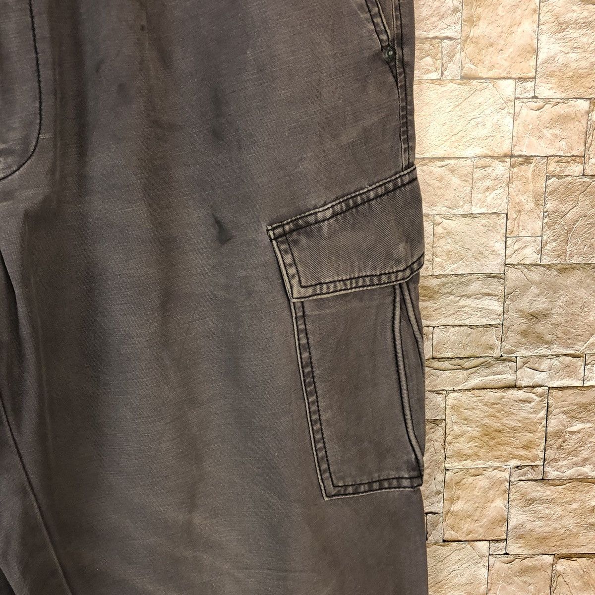 Japanese Brand G ground Purple Cargo Multipocket Pants #A1019 Size US 34 / EU 50 - 10 Thumbnail