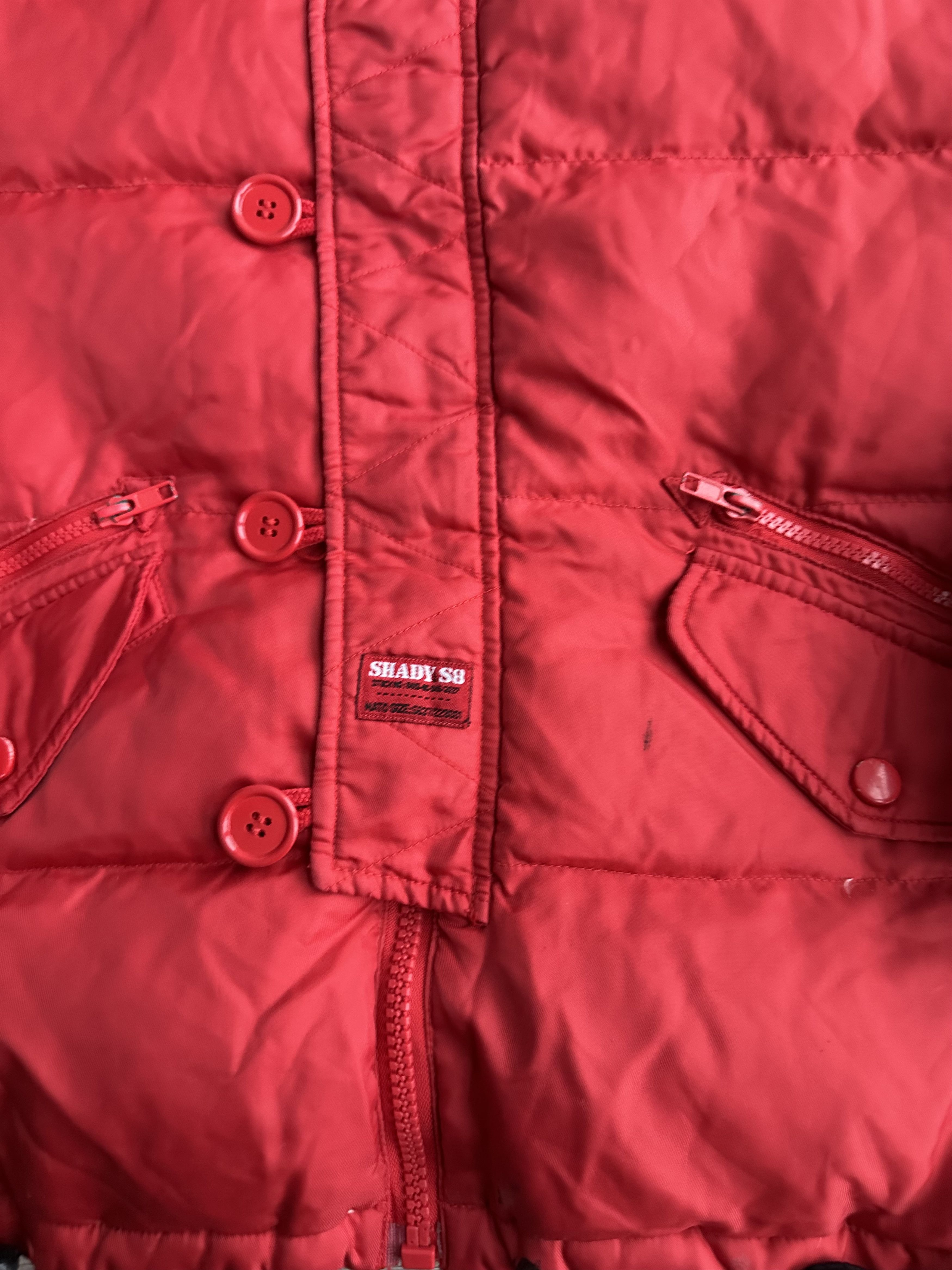 Eminem × Shady Ltd × Vintage Eminem Shady Ltd Vintage Puffer Jacket Size US S / EU 44-46 / 1 - 5 Thumbnail
