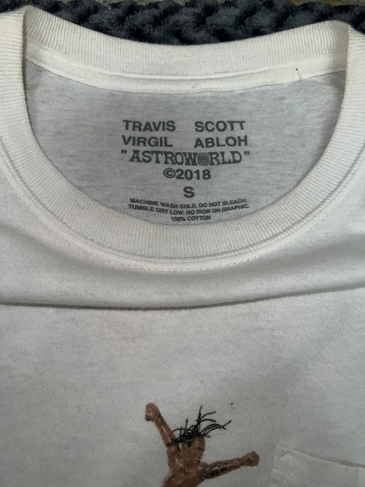 Travis Scott × Virgil Abloh Travis Scott x Virgil Abloh Astroworld Tee Size US S / EU 44-46 / 1 - 3 Thumbnail