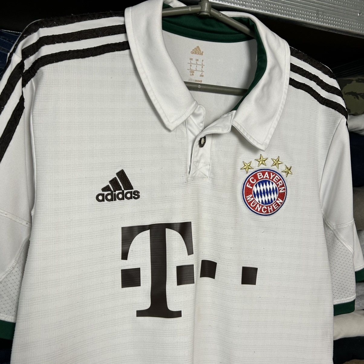 Adidas Vintage Adidas FC Bayern Munchen 2013 Home soccer jersey Size US L / EU 52-54 / 3 - 2 Thumbnail