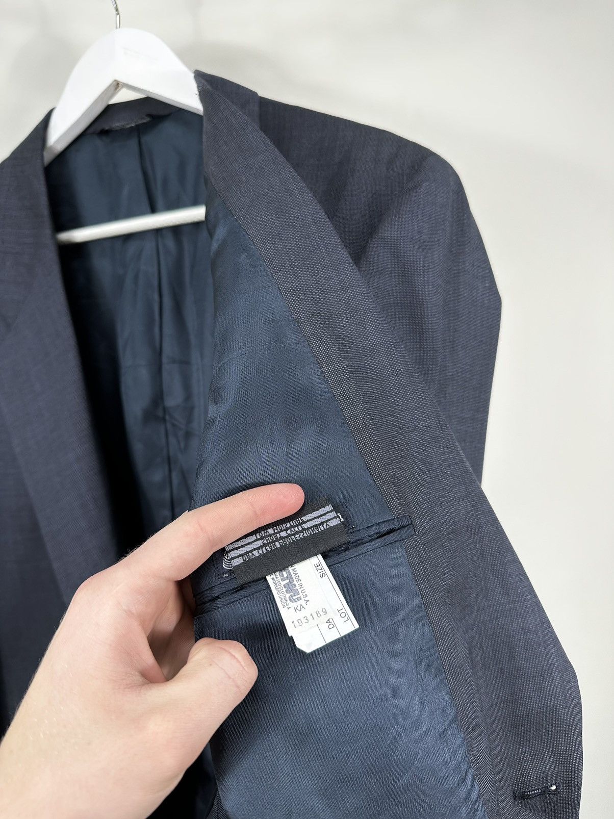 Burberry Vintage Burberry Luxury Designer Archival Wool Blazer Jacket Size 50R - 16 Thumbnail