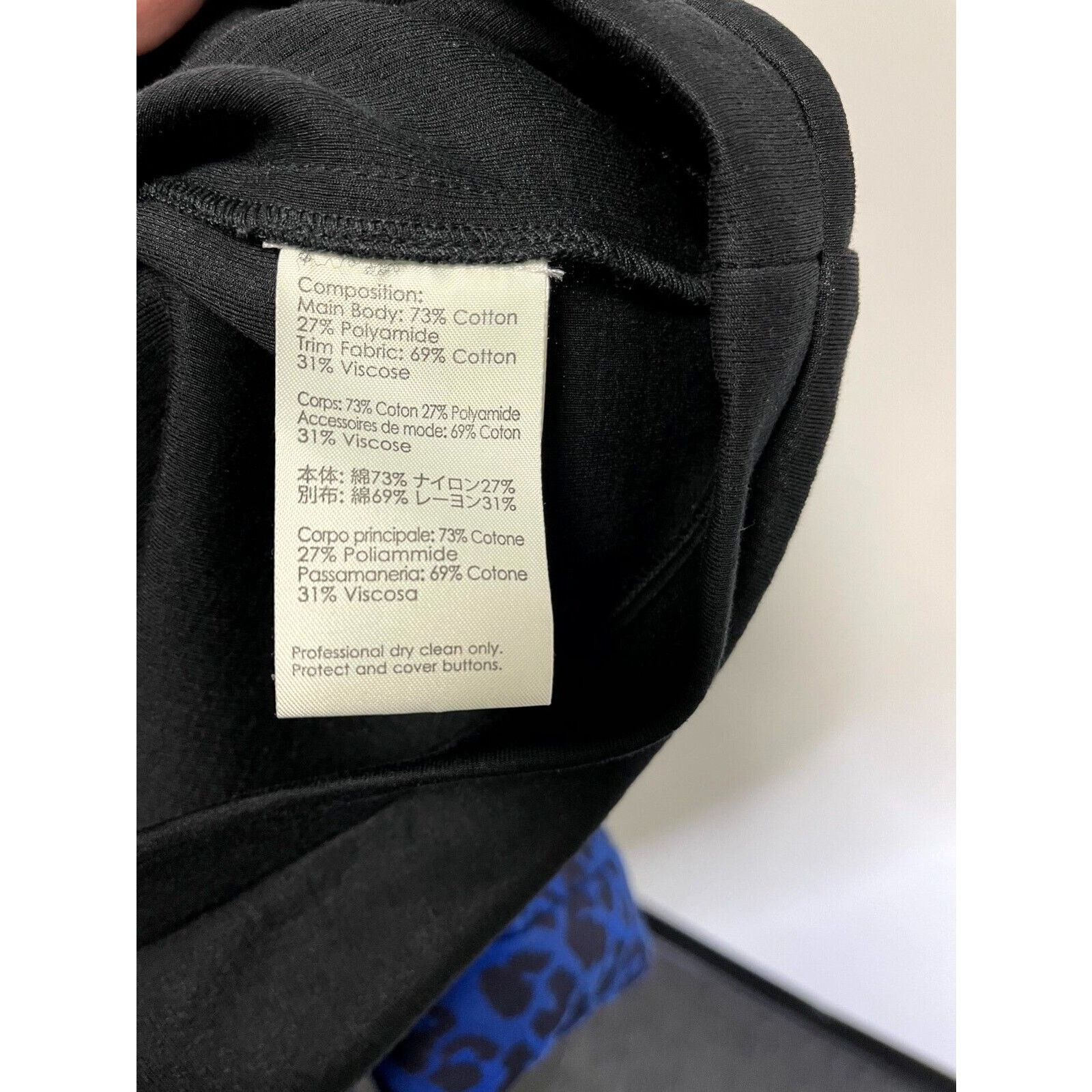 3.1 Phillip Lim 3.1 Phillip Lim women's black Leopard Sleeves Pullover Size S / US 4 / IT 40 - 3 Thumbnail