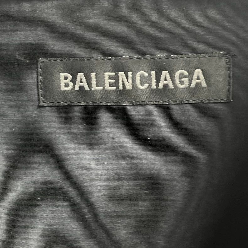 Balenciaga Balenciaga Balenciaga Black Logo Long Sleeve Shirt-2506 Size US M / EU 48-50 / 2 - 3 Thumbnail