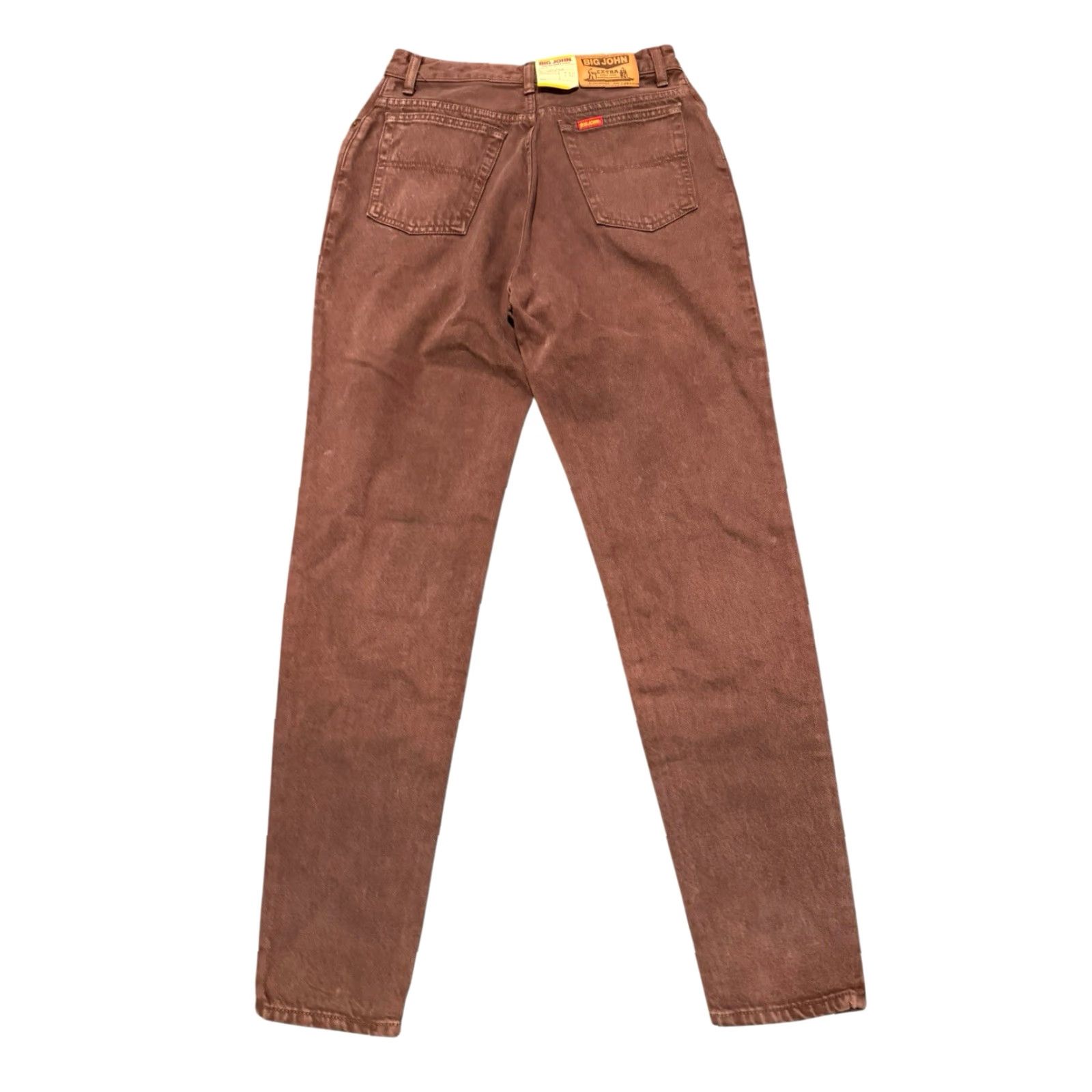 Big John VINTAGE BIG JOHN Jeans NL304 Brown Denim Men’s 33x32 5-Pocket Made in Japan Extra Size US 33 - 5 Thumbnail