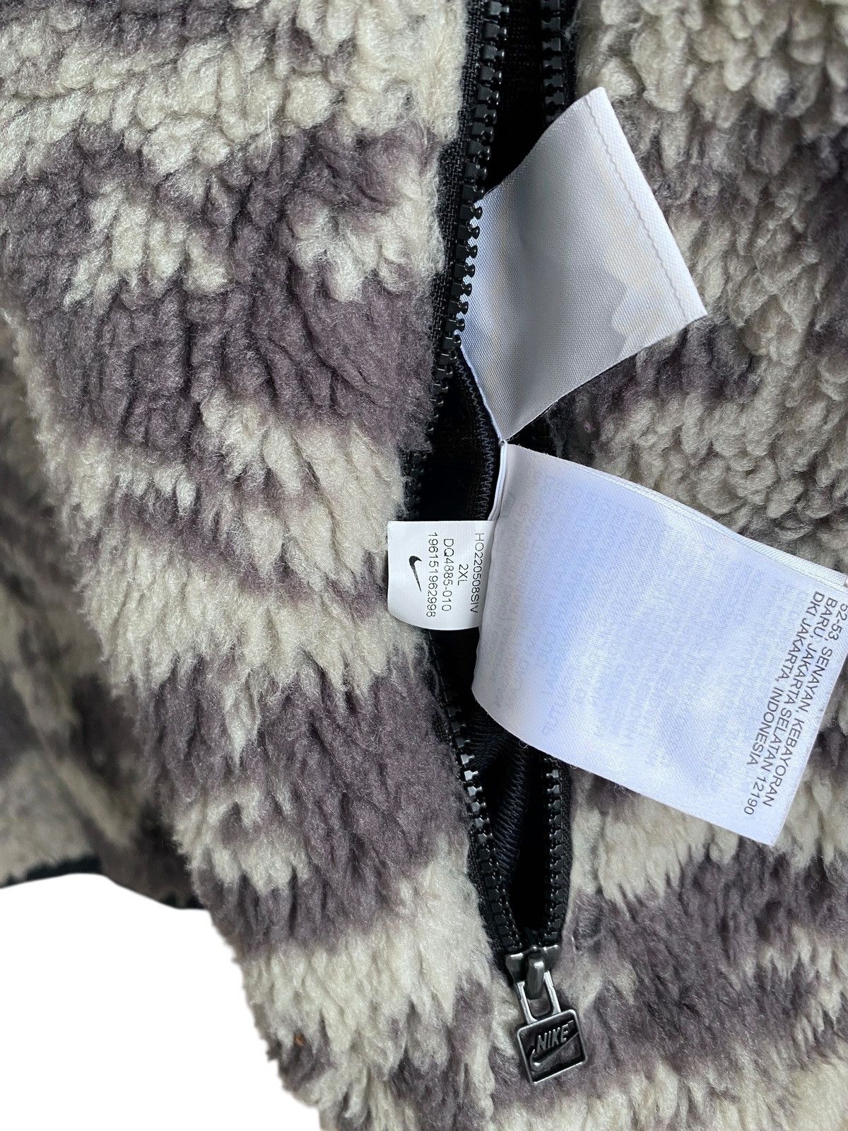 Nike Very Rare Vintage Nike Reversible Fleece Winterized 2000s Size US XXL / EU 58 / 5 - 14 Thumbnail