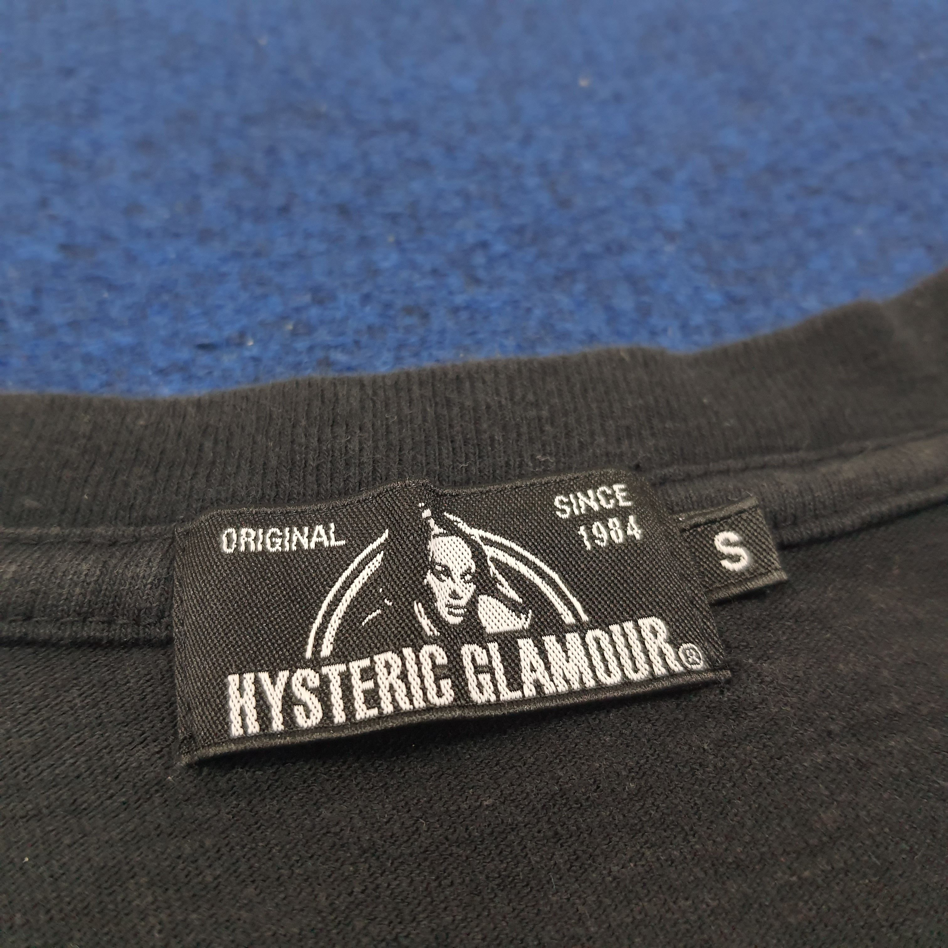 Hysteric Glamour × Japanese Brand × Vintage Vintage Hysteric Glamour Japanese Brand Tshirt Size US S / EU 44-46 / 1 - 6 Thumbnail