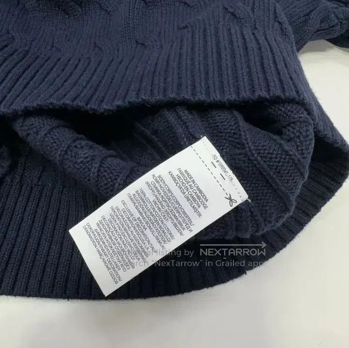 Polo Ralph Lauren Polo Ralph Lauren Pony Logo Cable Knit Cotton Sweater. Size US L / EU 52-54 / 3 - 4 Thumbnail