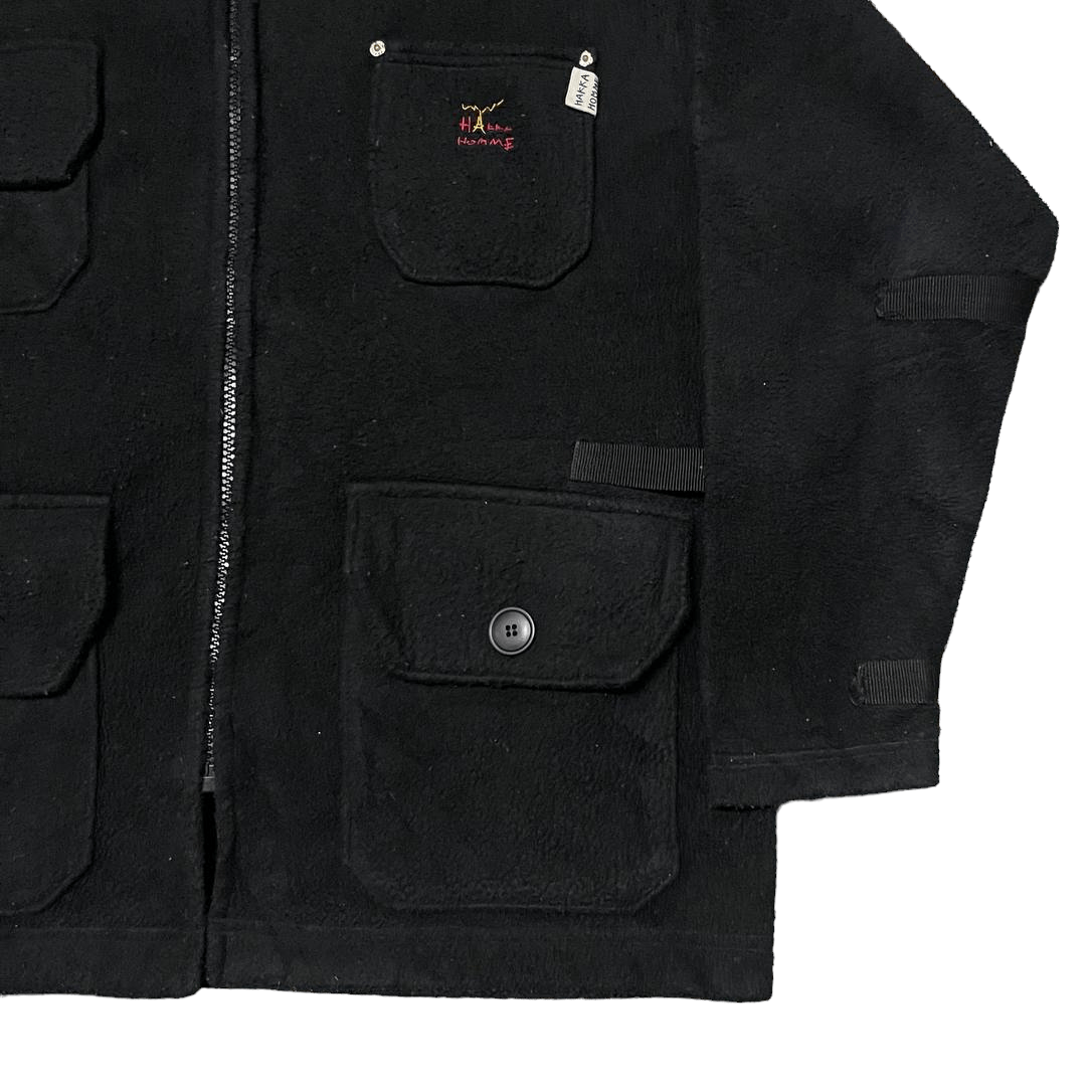 Vintage Hakka Homme Fleece Multi Pocket Jacket