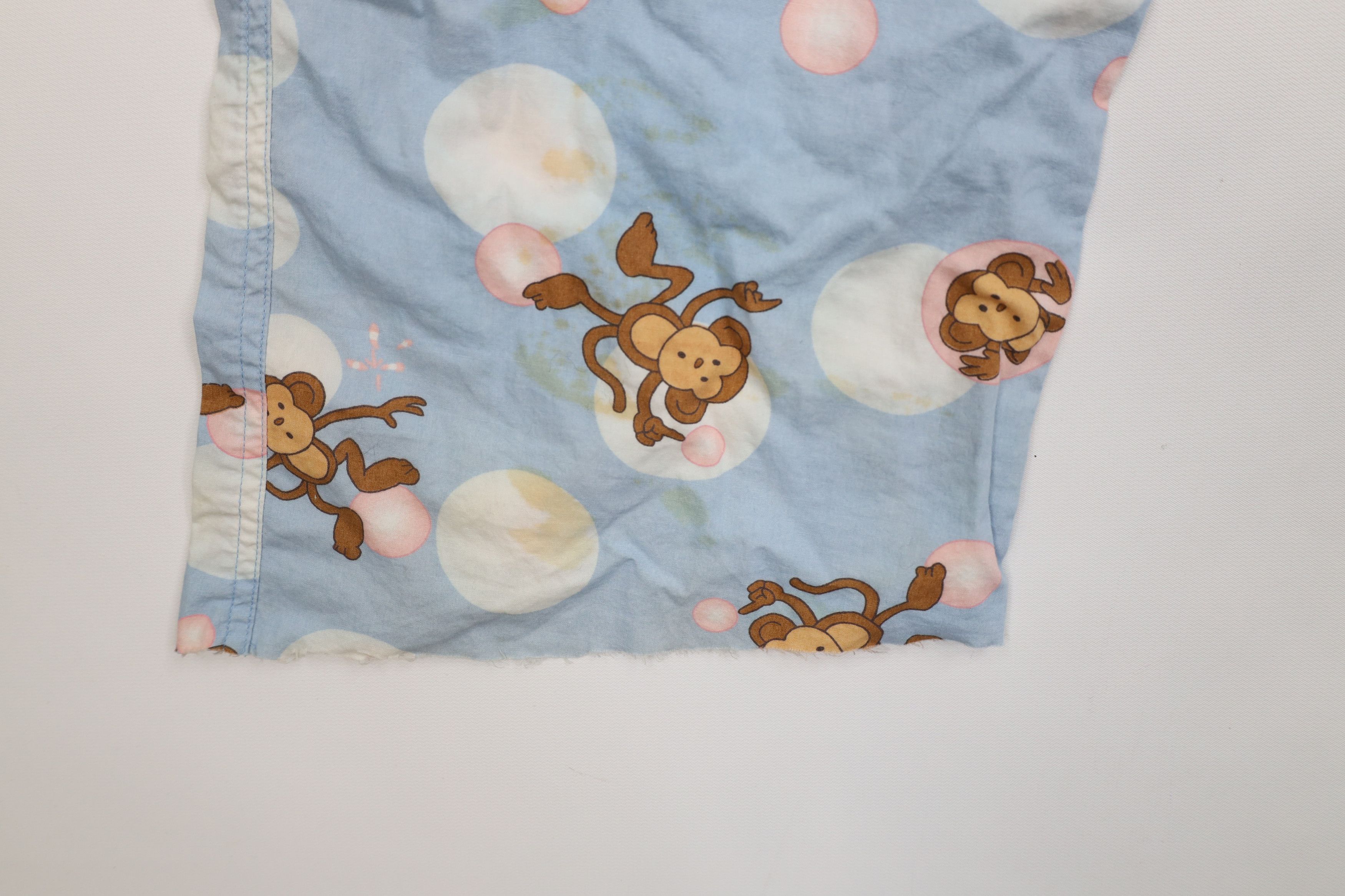 Aeropostale Vintage Y2K Aeropostale Babydoll Monkey Pajamas Pants Size 32" / US 10 / IT 46 - 6 Thumbnail