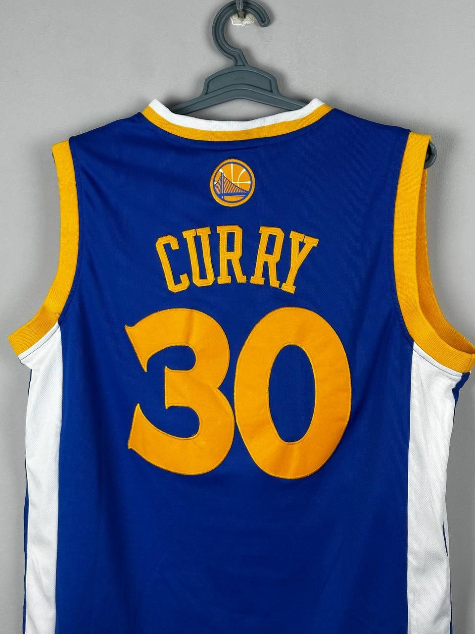 Adidas Golden State Warriors 30 Curry Adidas NBA Jersey Large Size US L / EU 52-54 / 3 - 14 Thumbnail