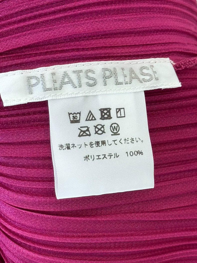 Issey Miyake Issey Miyake size:2 Cherry color pleated dress Size S / US 4 / IT 40 - 3 Thumbnail