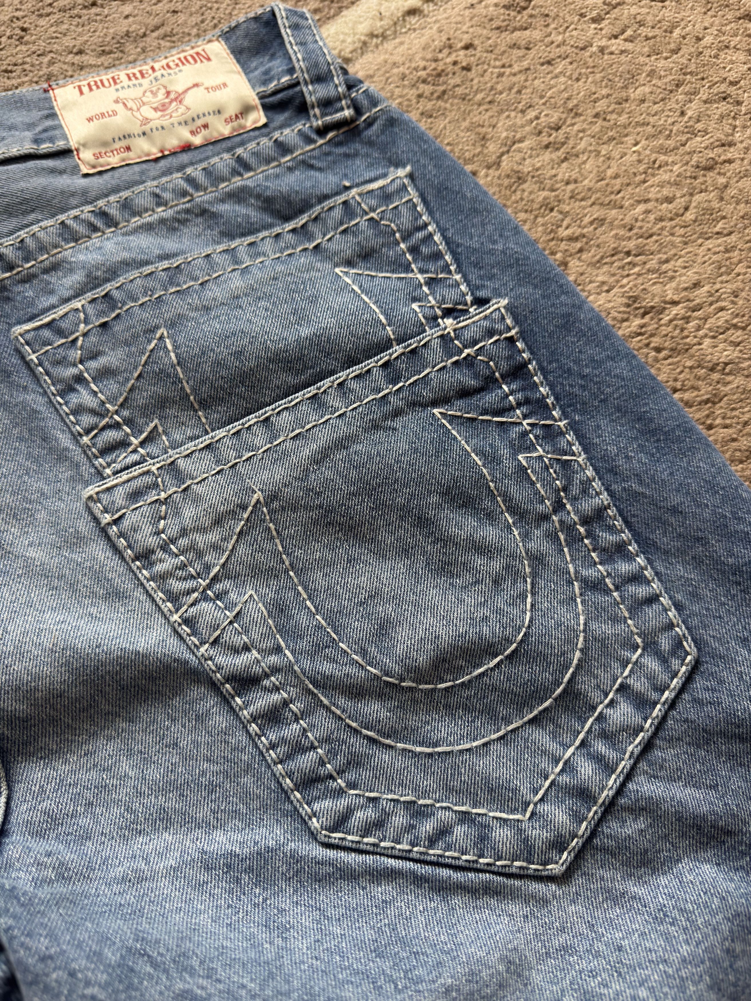 True Religion True Religion Vinny Big T Reworked Jeans Baggy Fit Loose Size US 32 / EU 48 - 11 Thumbnail