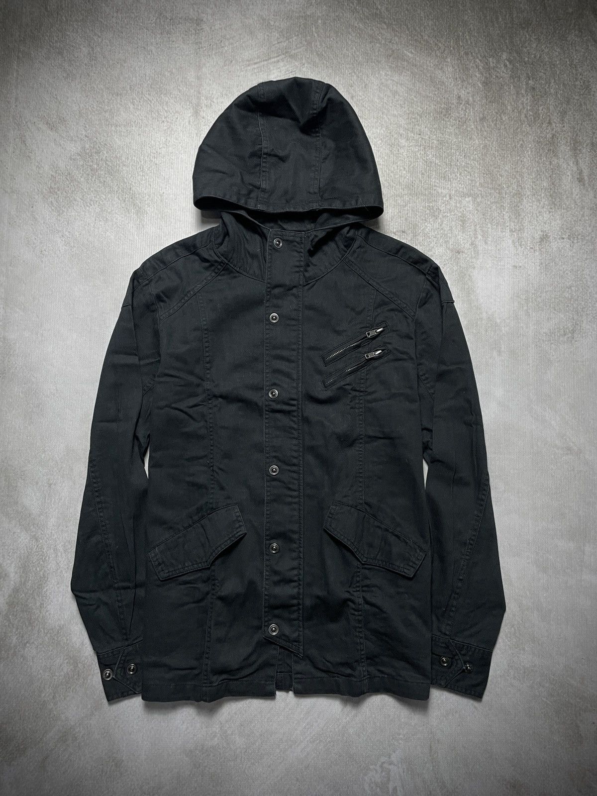 14th Addiction 2000’s Roushatte - Vkei Style Hooded Parka Jacket Size US L / EU 52-54 / 3 - 1 Thumbnail