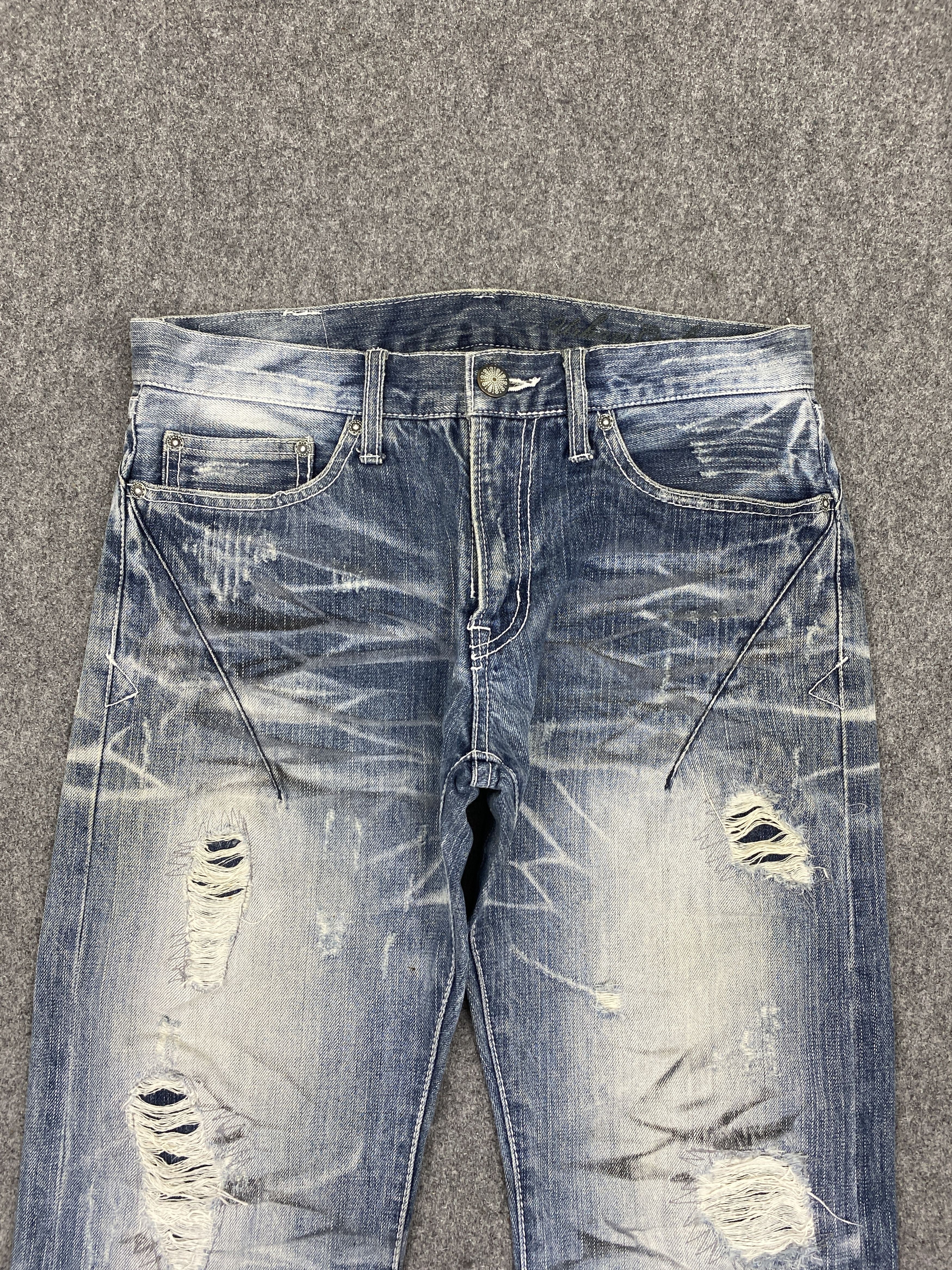If Six Was Nine Vintage Japanese Brand Faded Blue jeans DP2747 Size US 32 / EU 48 - 2 Thumbnail
