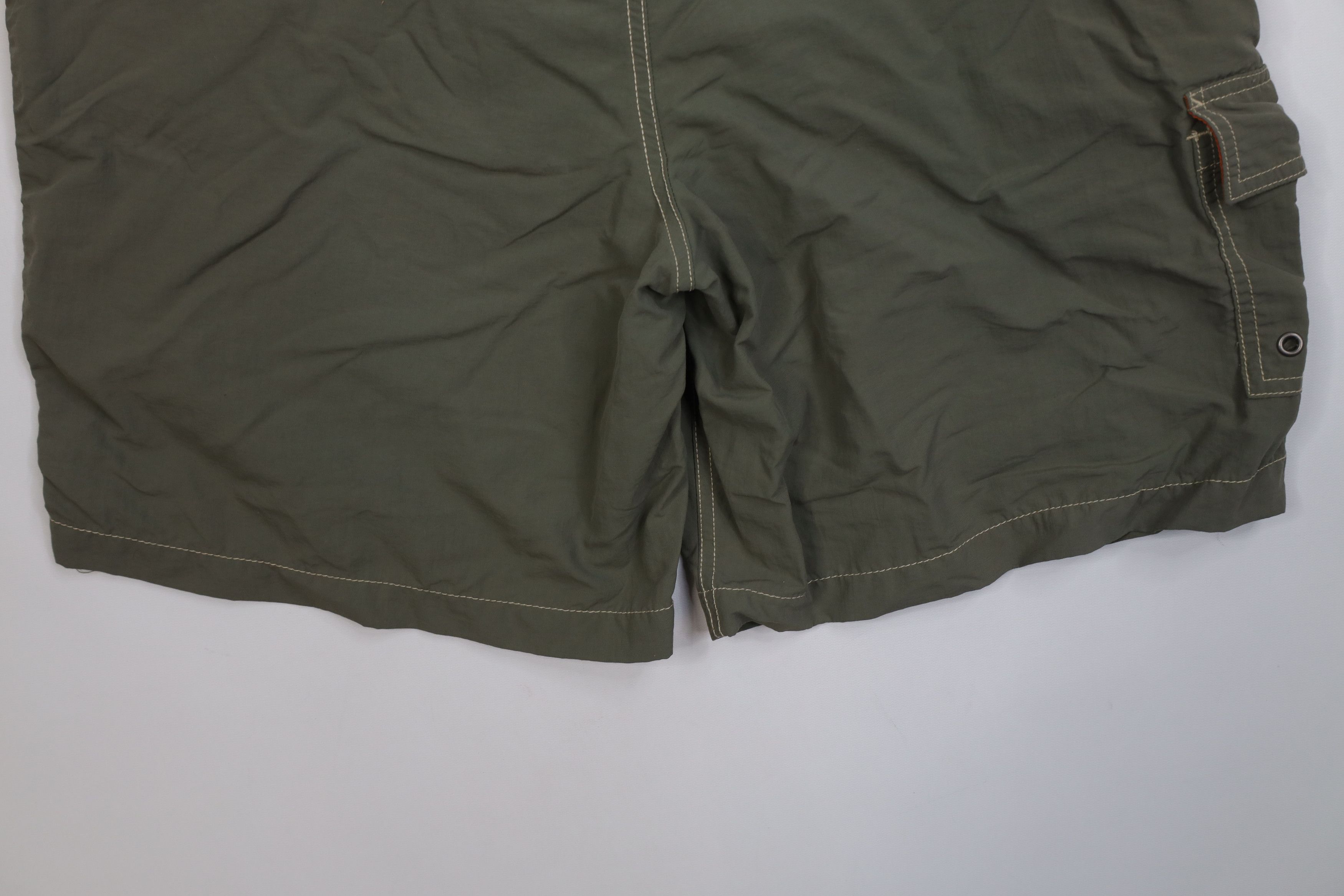 Polo Ralph Lauren Vintage 90s Ralph Lauren Lined Swim Trunks Shorts Olive Size US 34 / EU 50 - 12 Thumbnail