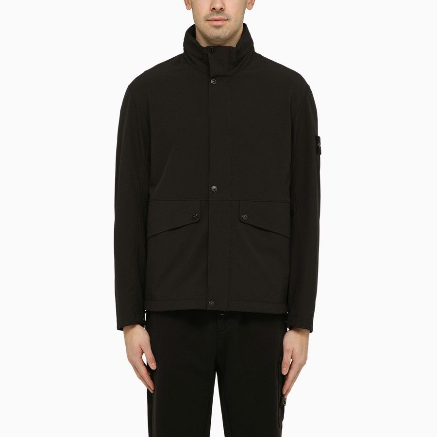 Stone Island o1d2blof0624 Soft-Shell Jacket in Black Size US XXL / EU 58 / 5 - 1 Thumbnail