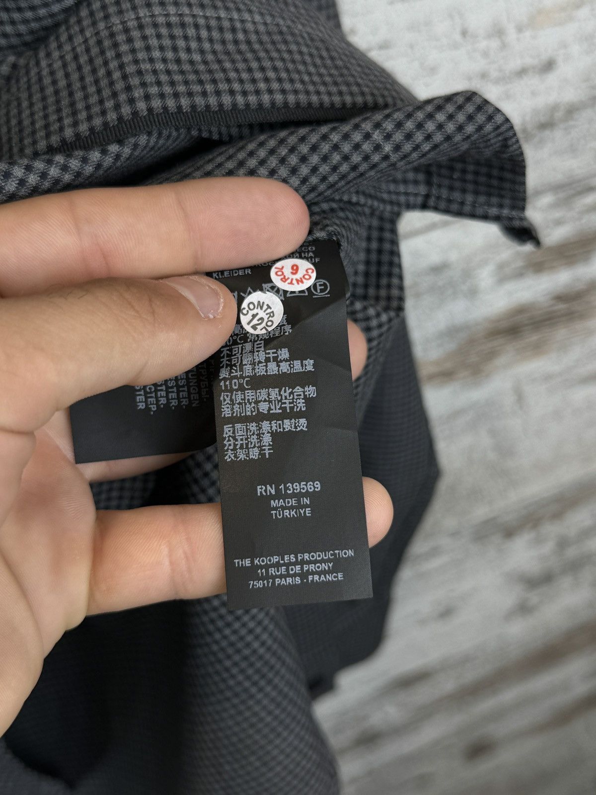 Japanese Brand × The Kooples Mens The Kooples Paris Shirts button up chemise Hawaiian Size US L / EU 52-54 / 3 - 13 Thumbnail