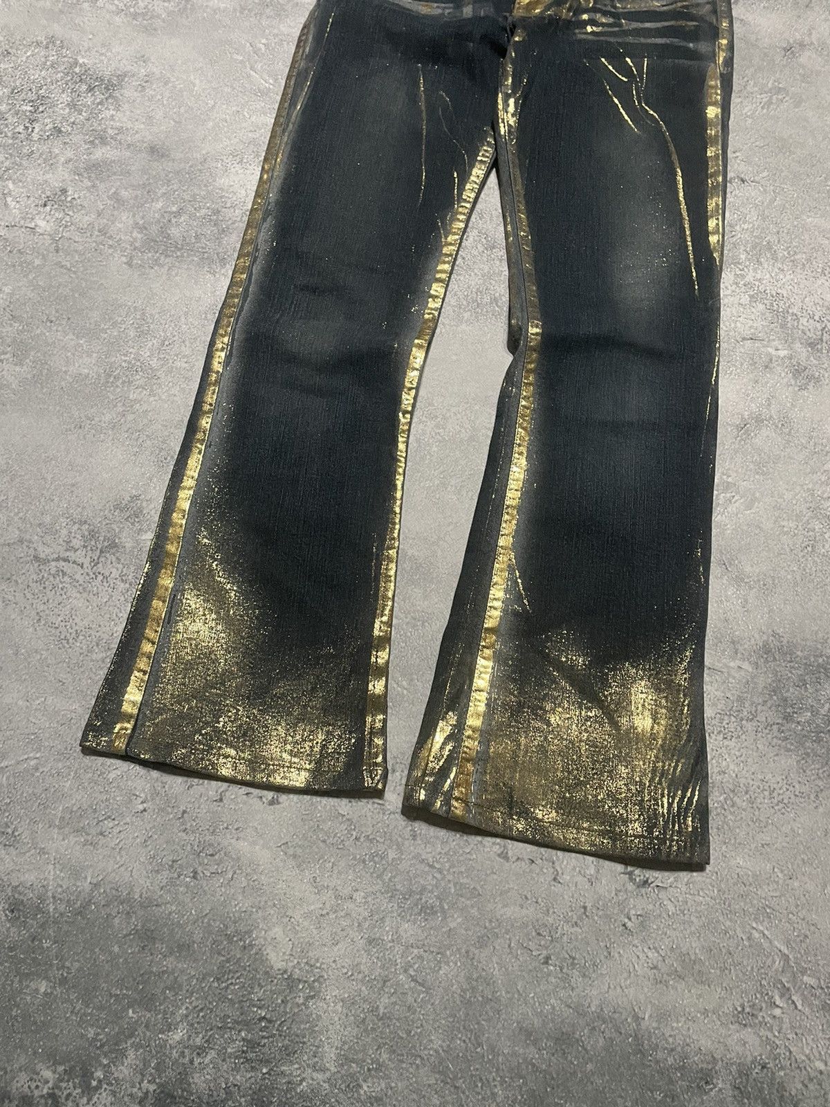 Hysteric Glamour × Le Grande Bleu (L.G.B.) × Vintage RARE vintage If Six Was Nine style flared Miss Sixty jeans Size US 30 / EU 46 - 7 Thumbnail