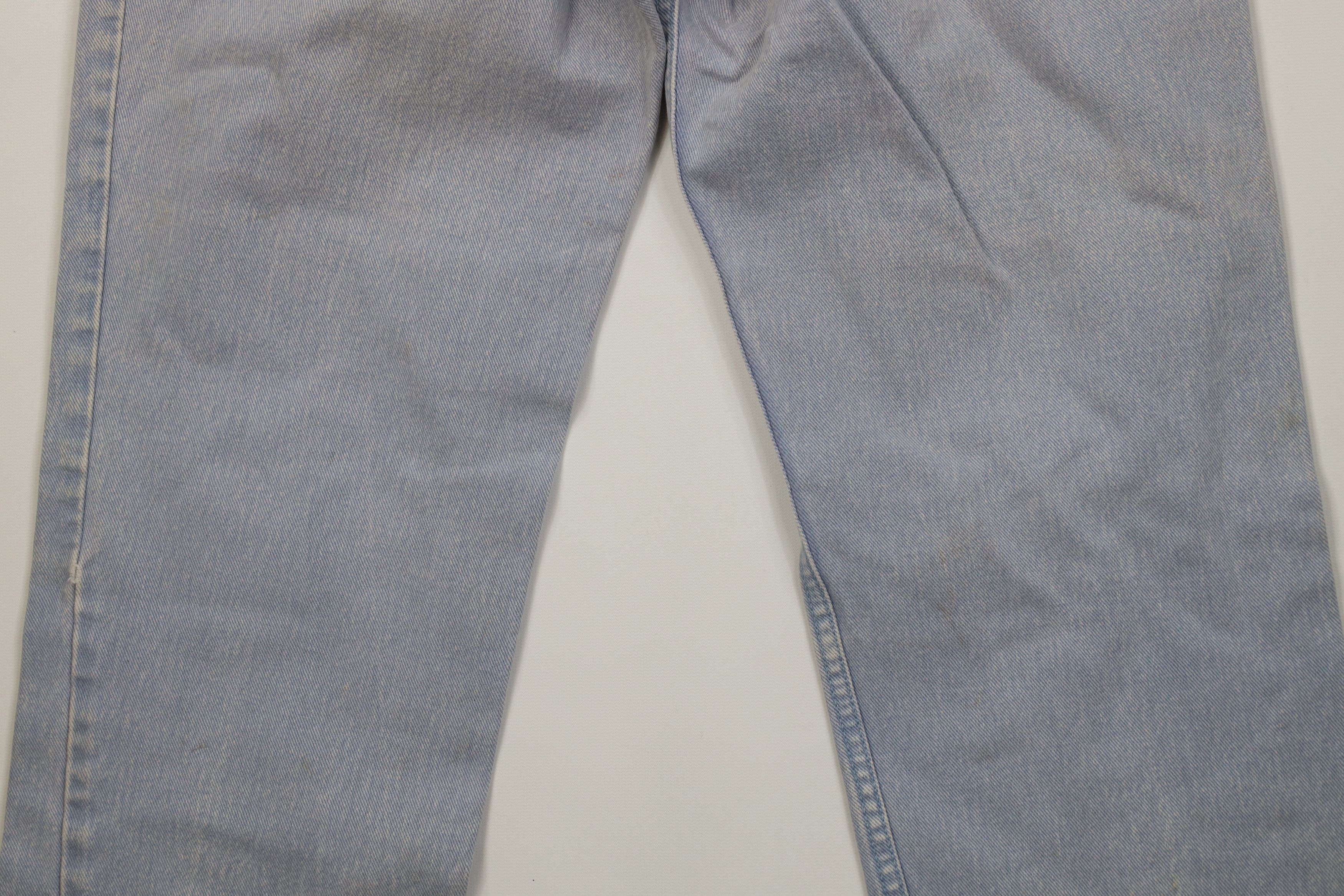 Vintage Vintage 90s Streetwear Pigment Stonewash Straight Leg Jeans Size 28" / US 6 / IT 42 - 12 Thumbnail